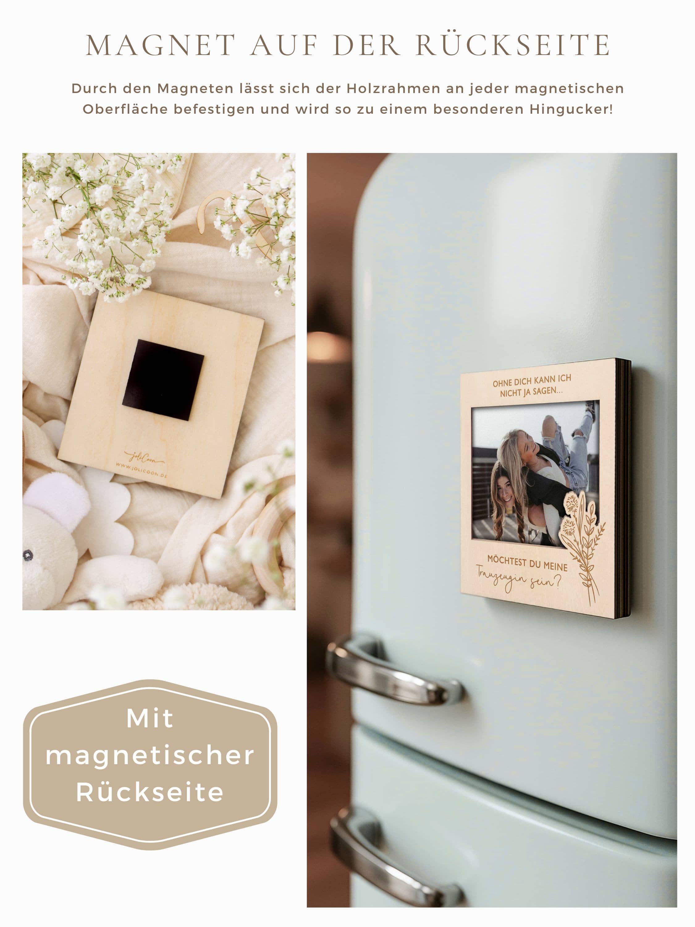 Trauzeugin Bilderrahmen