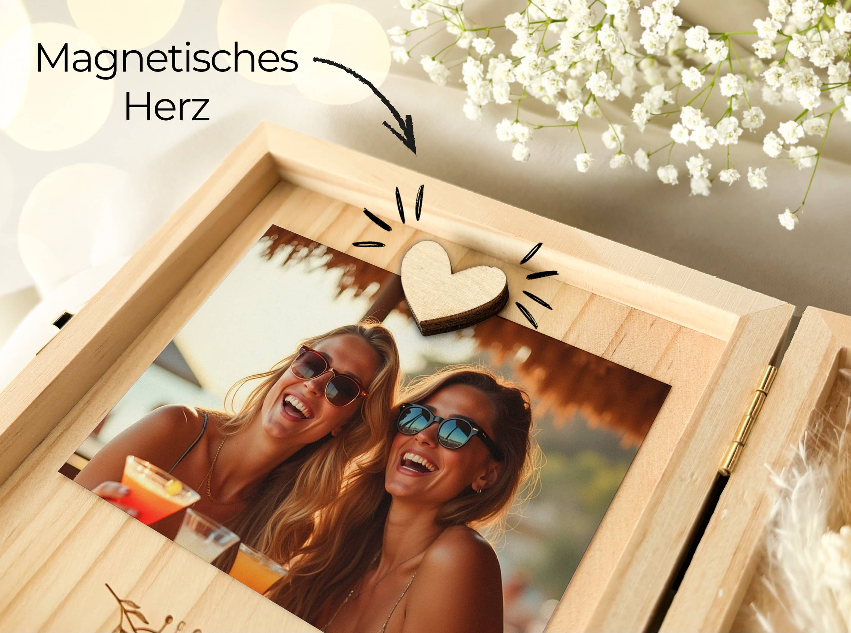 Trauzeugin fragen Holzbox