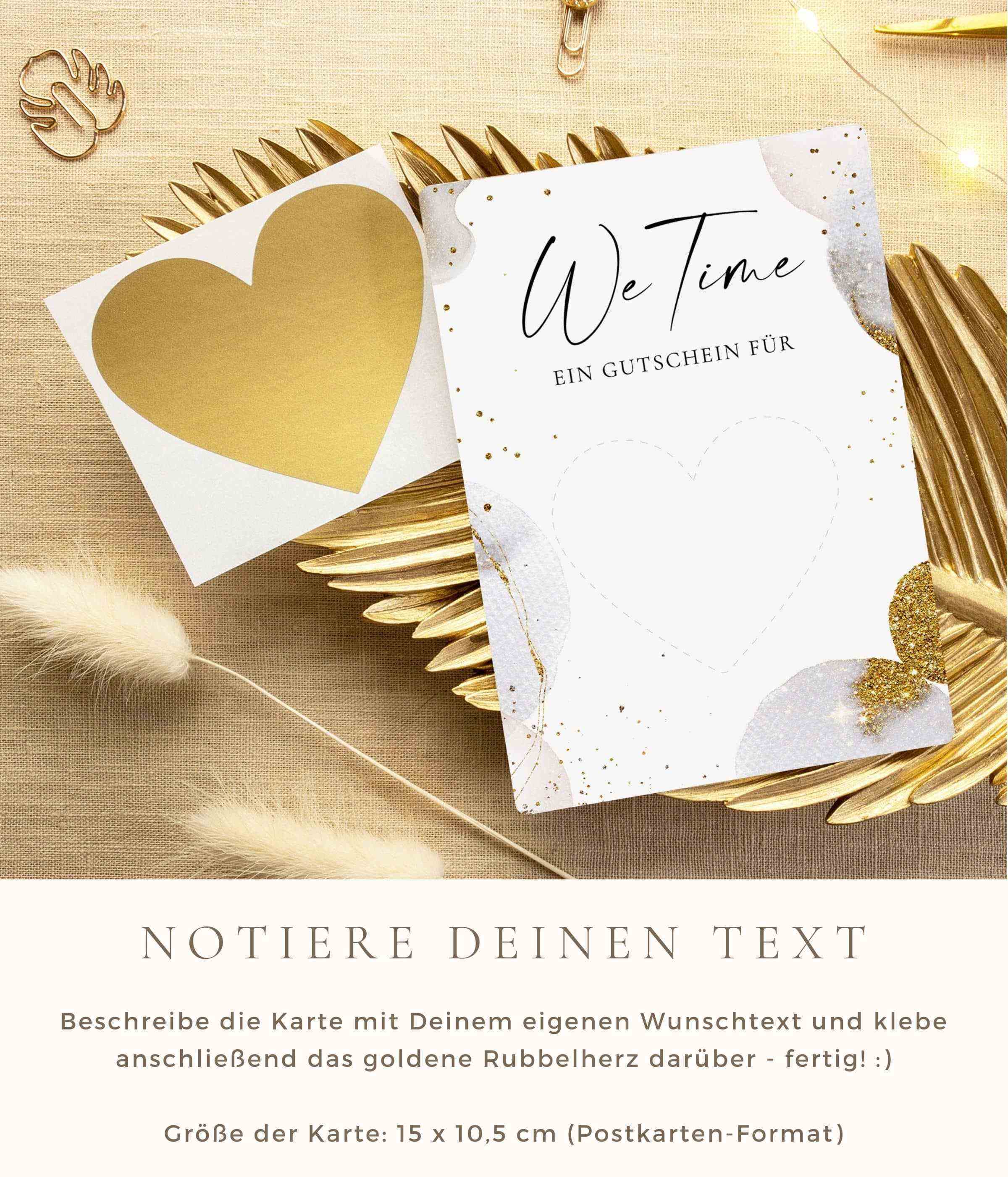 We Time Gutschein