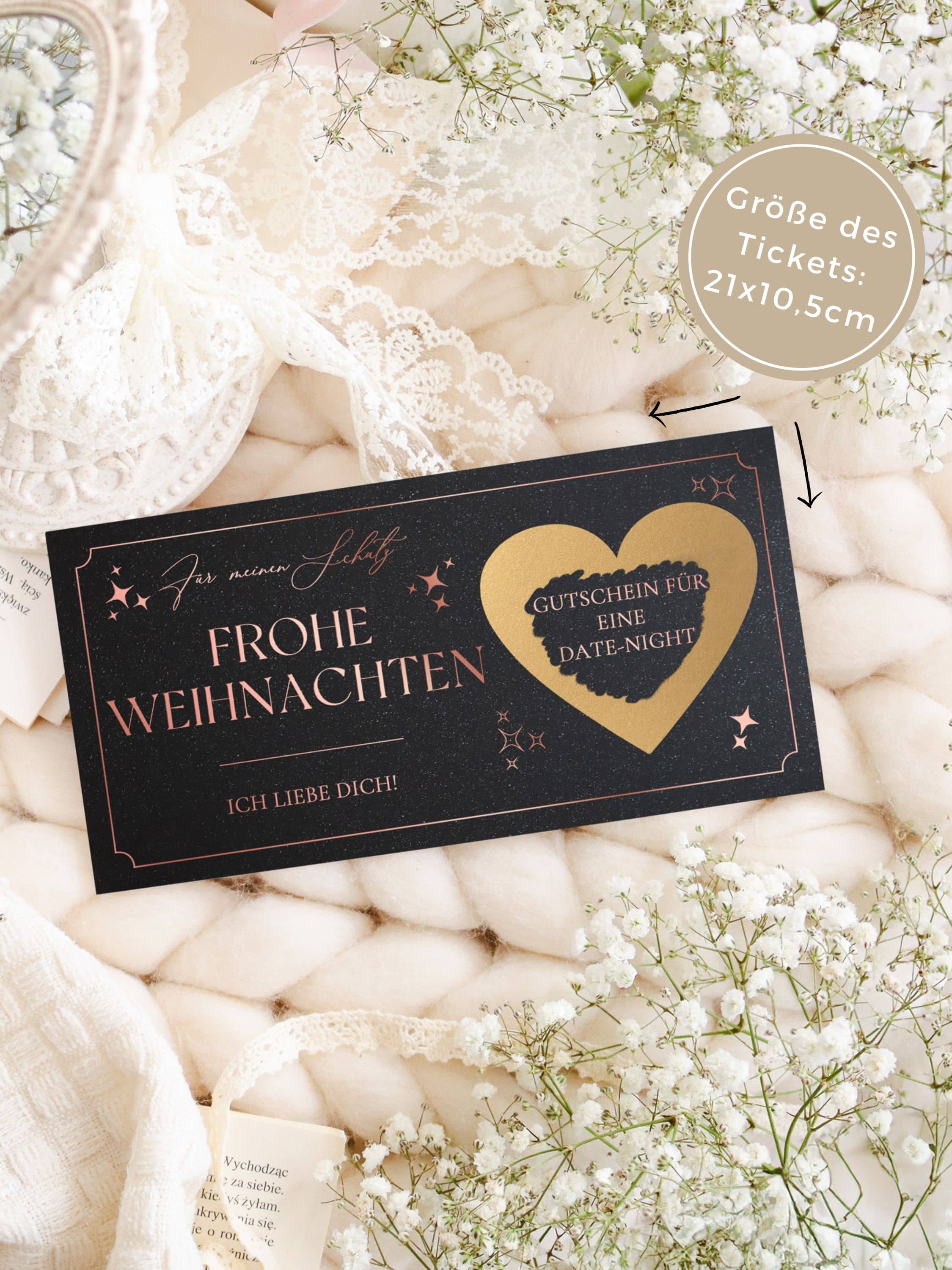 Weihnachtskarte personalisiert