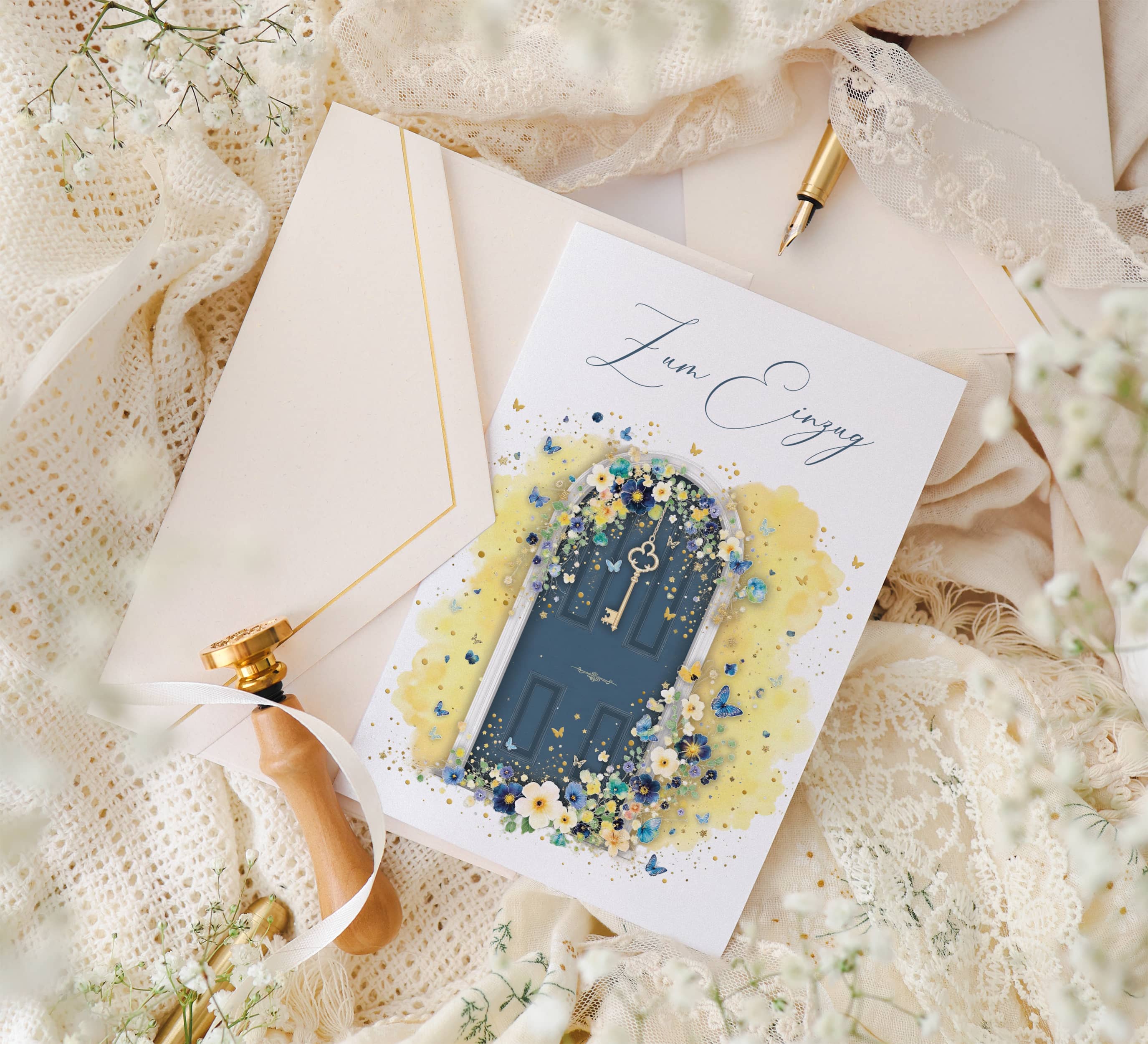 Zum Einzug Karte STARDUST