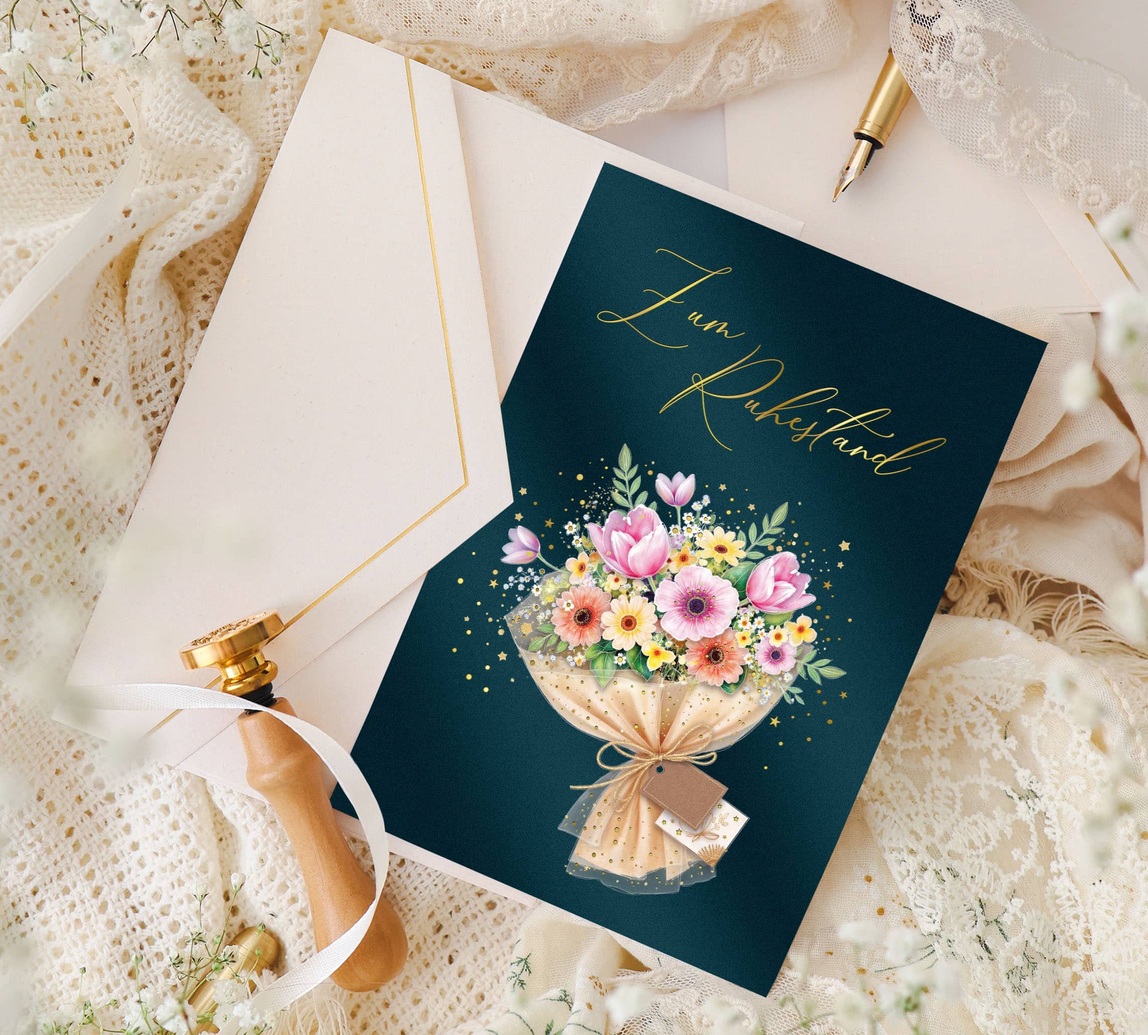 Zum Ruhestand Karte STARDUST