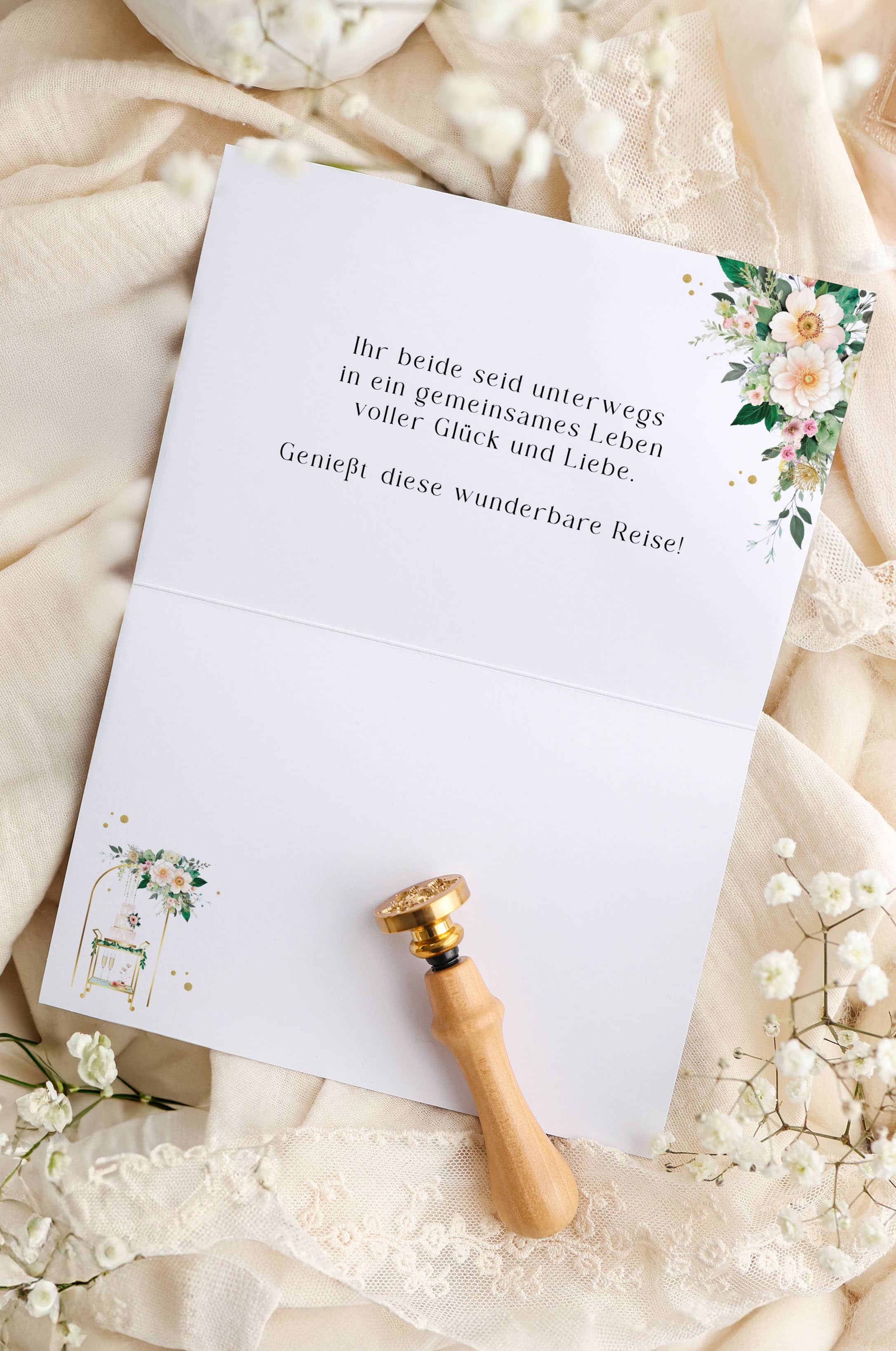 Hochzeitskarte ELEGANT