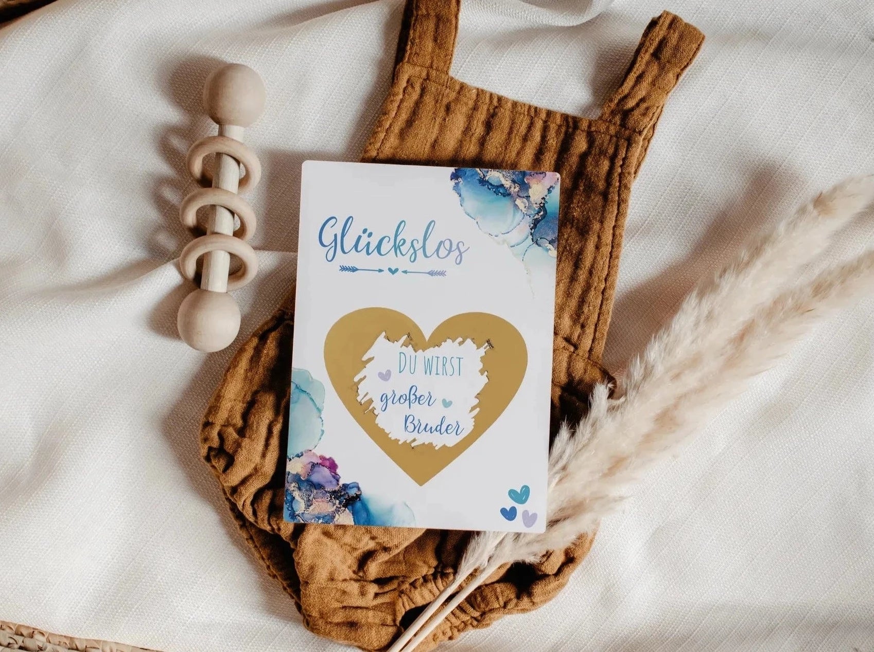 Du wirst großer Bruder Rubbelkarte Dream