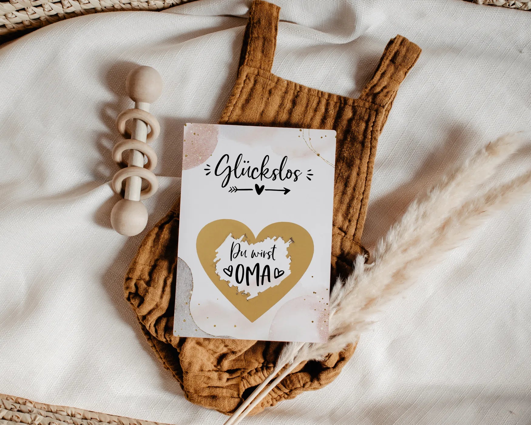 Du wirst Oma Rubbelkarte Golden Glamour - JoliCoon