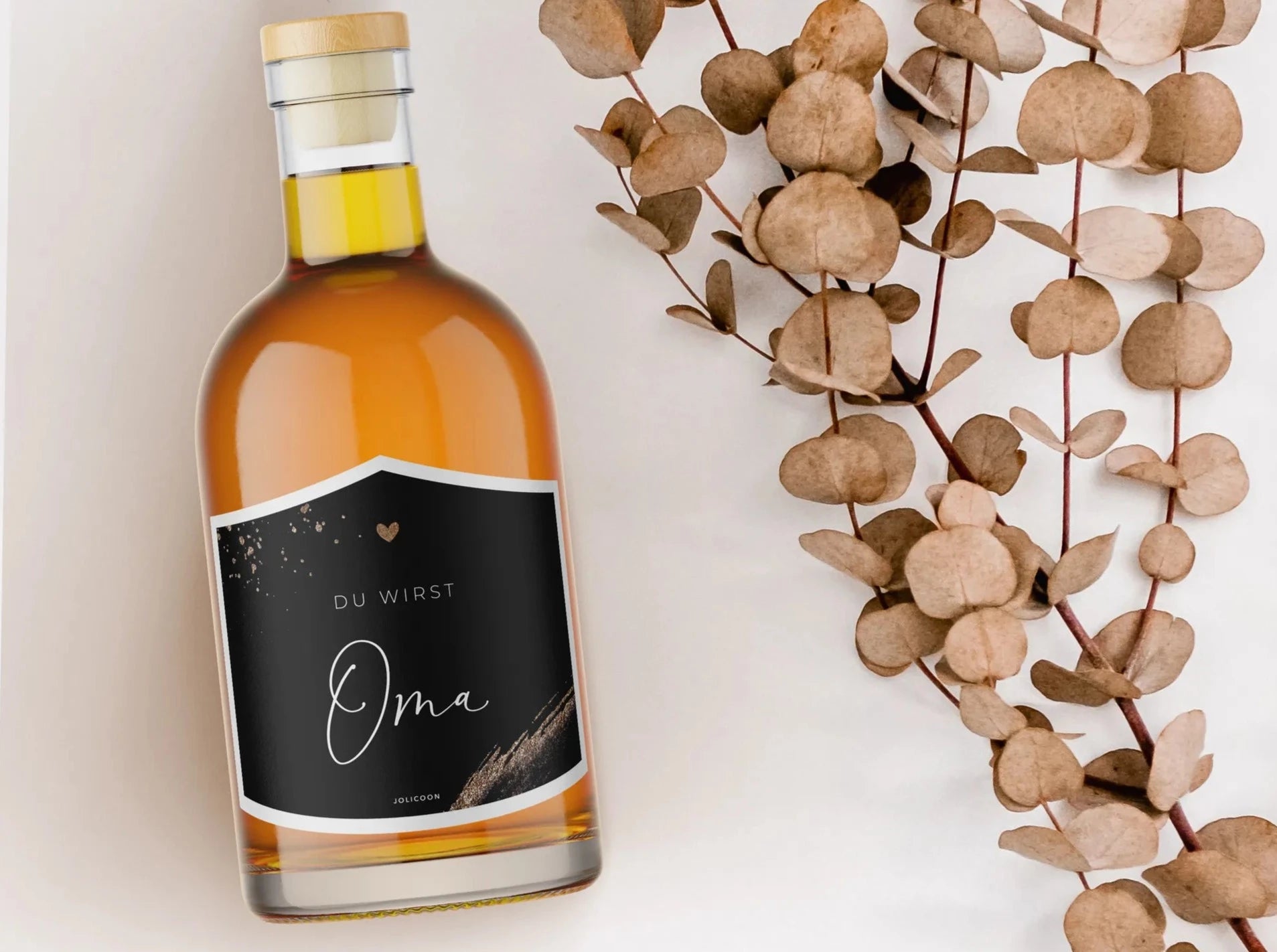 Du wirst Oma Flaschenetikett klein - JoliCoon