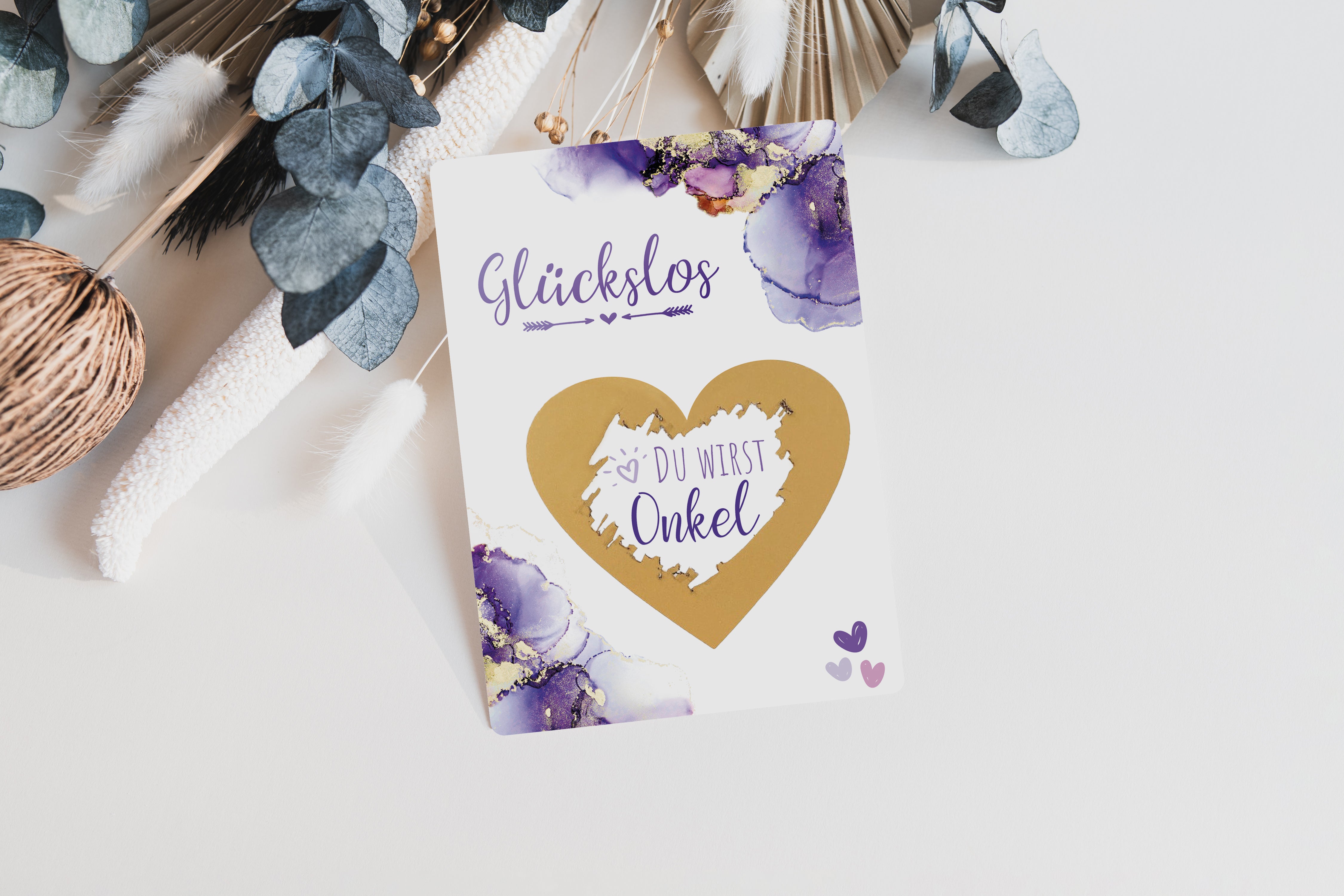 Schwangerschaft verkünden für die ganze Familie Rubbellose Dream - JoliCoon