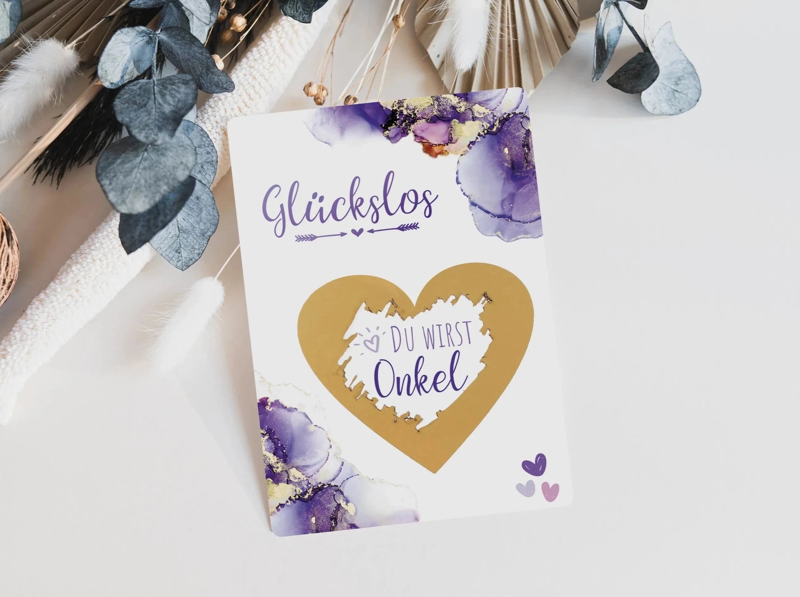 Du wirst Onkel Rubbelkarte Dream - JoliCoon