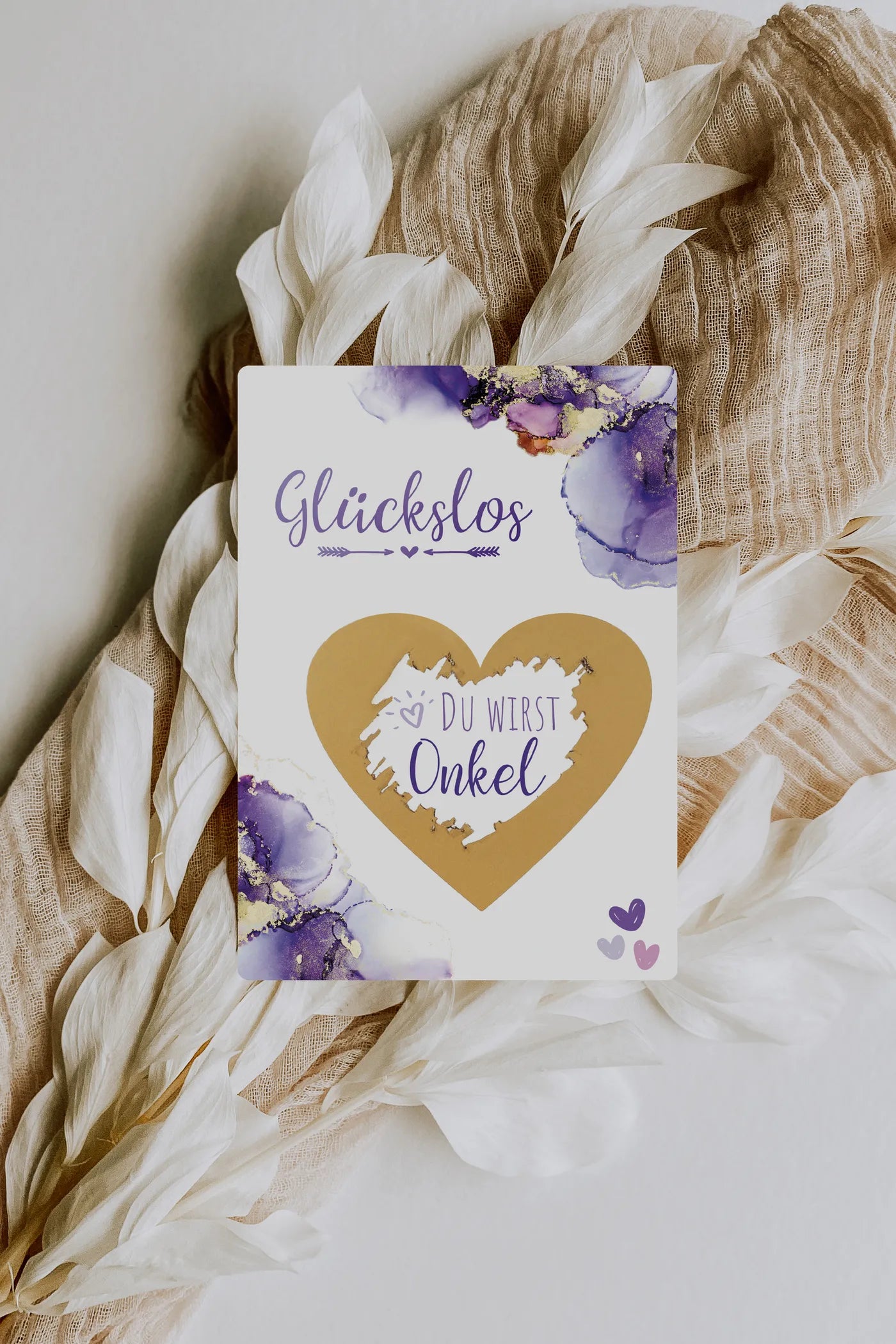 Du wirst Onkel Rubbelkarte Dream - JoliCoon