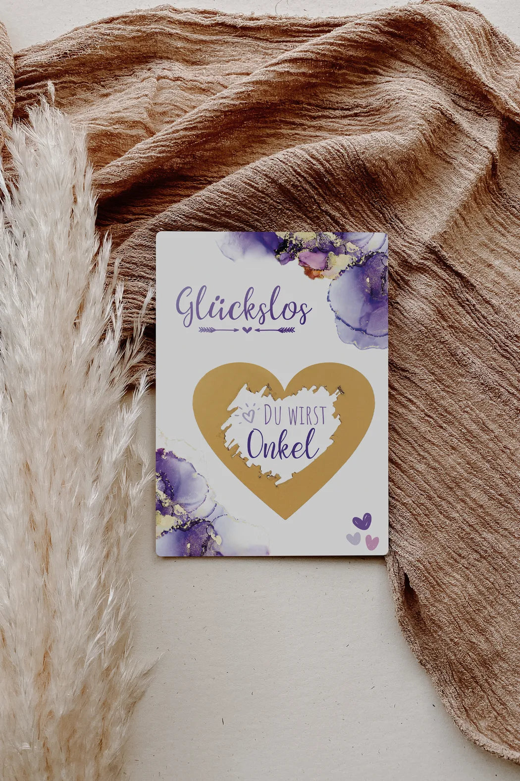 Du wirst Onkel Rubbelkarte Dream - JoliCoon