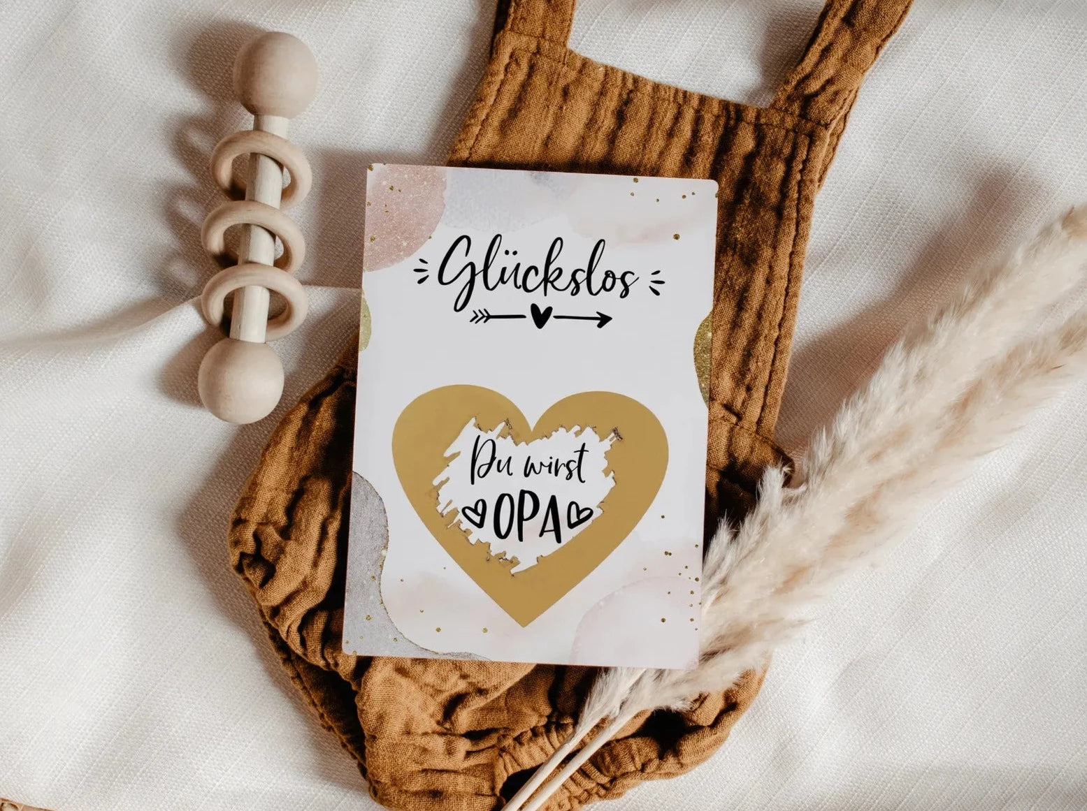 Du wirst Opa Rubbelkarte Golden Glamour - JoliCoon