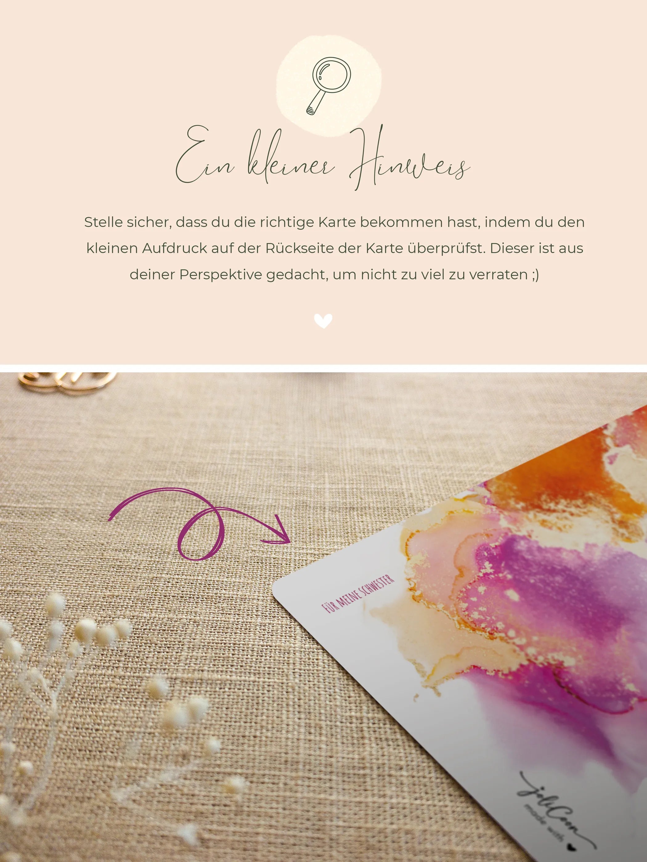 Du wirst Tante Rubbelkarte Dream - JoliCoon