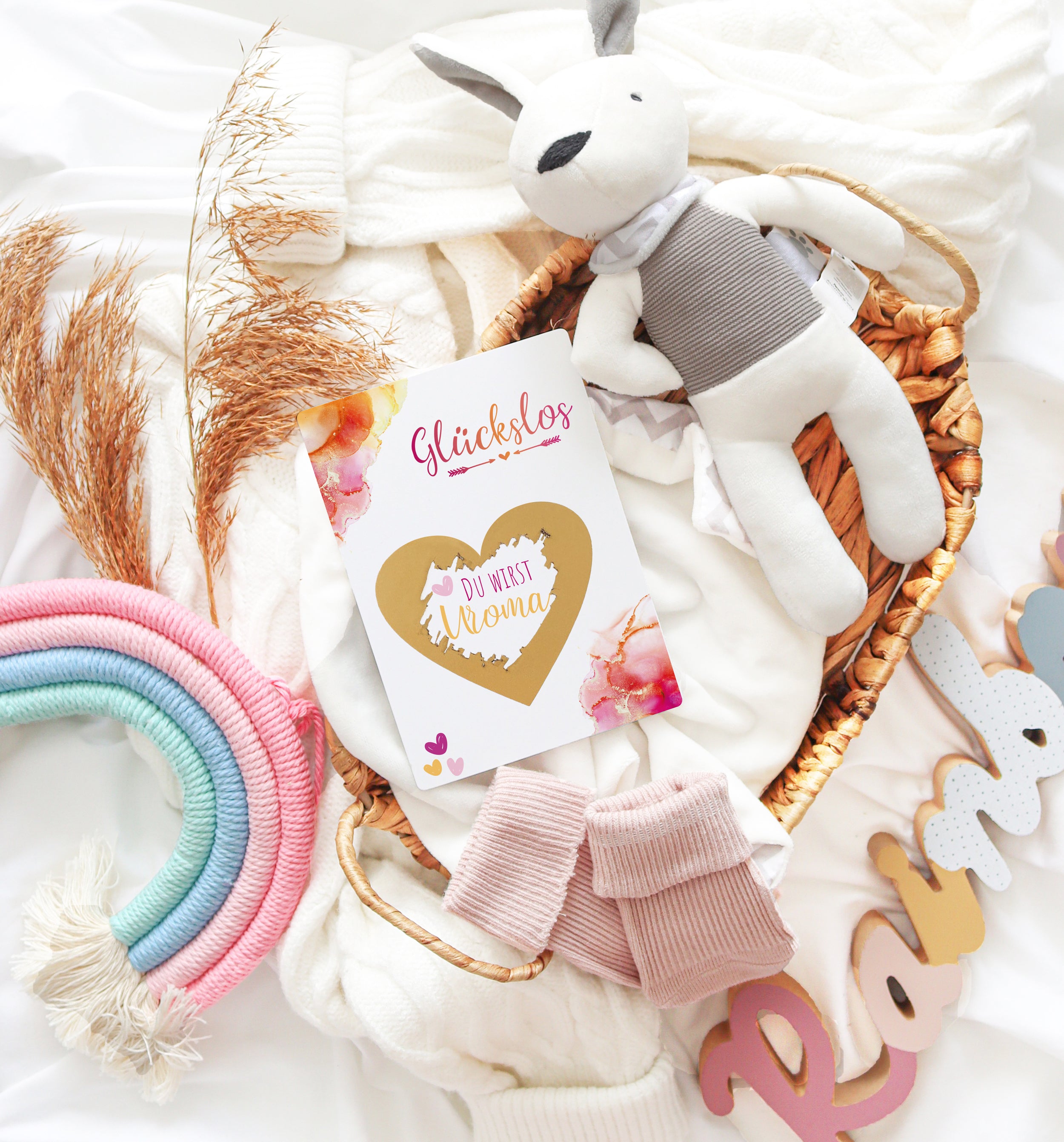 Schwangerschaft verkünden für die ganze Familie Rubbellose Dream - JoliCoon