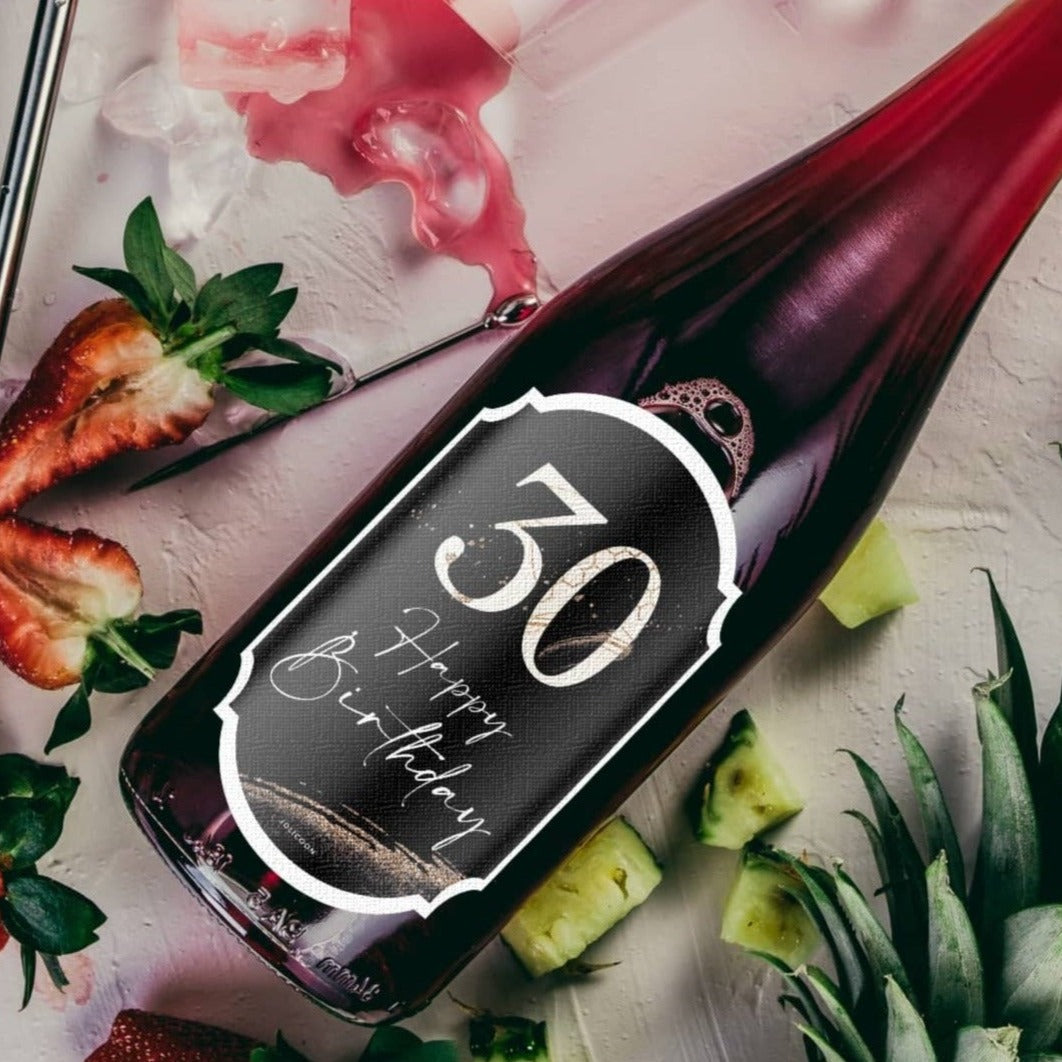 30 Geburtstag Flaschenetikett - JoliCoon