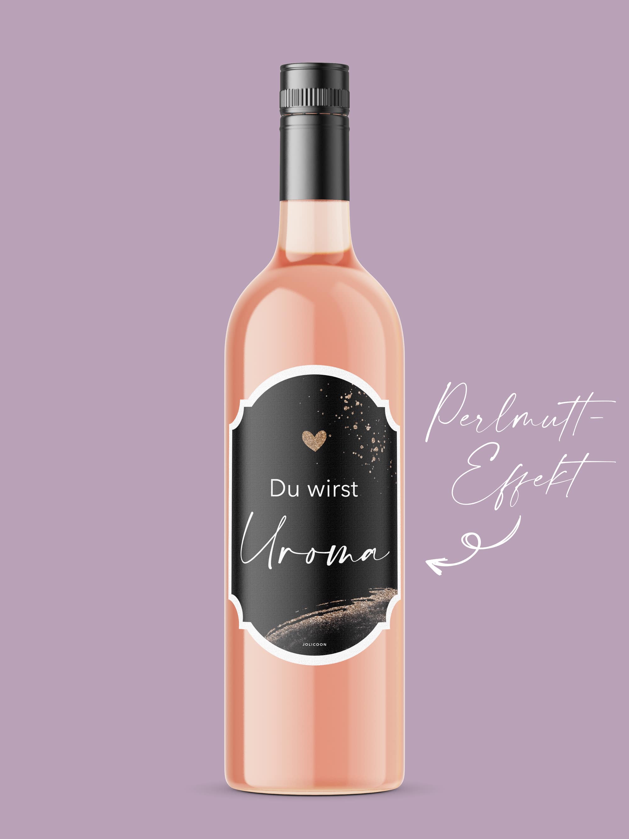 Du wirst Uroma Flaschenetikett - JoliCoon