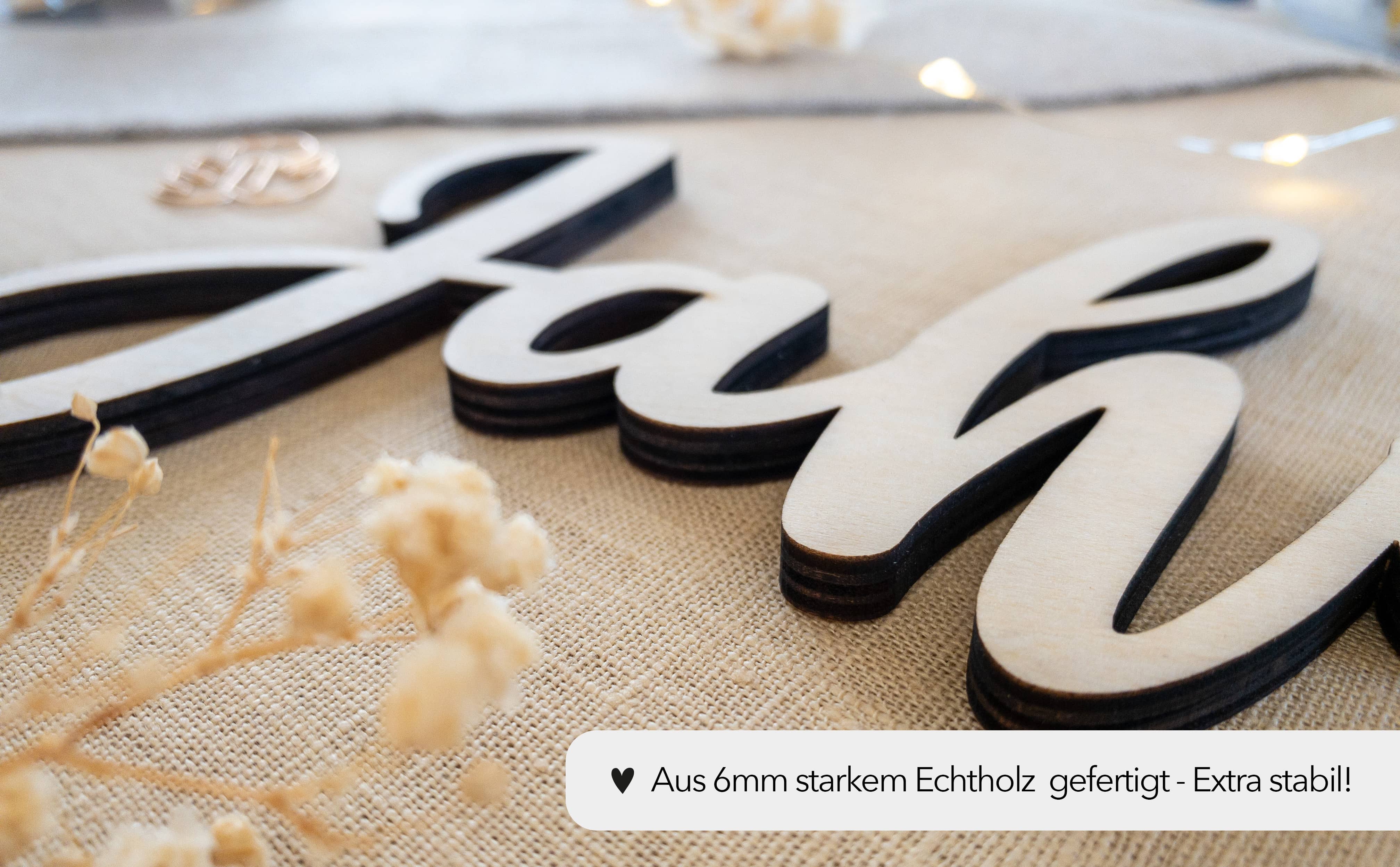 Baby Meilensteine Holz - JoliCoon