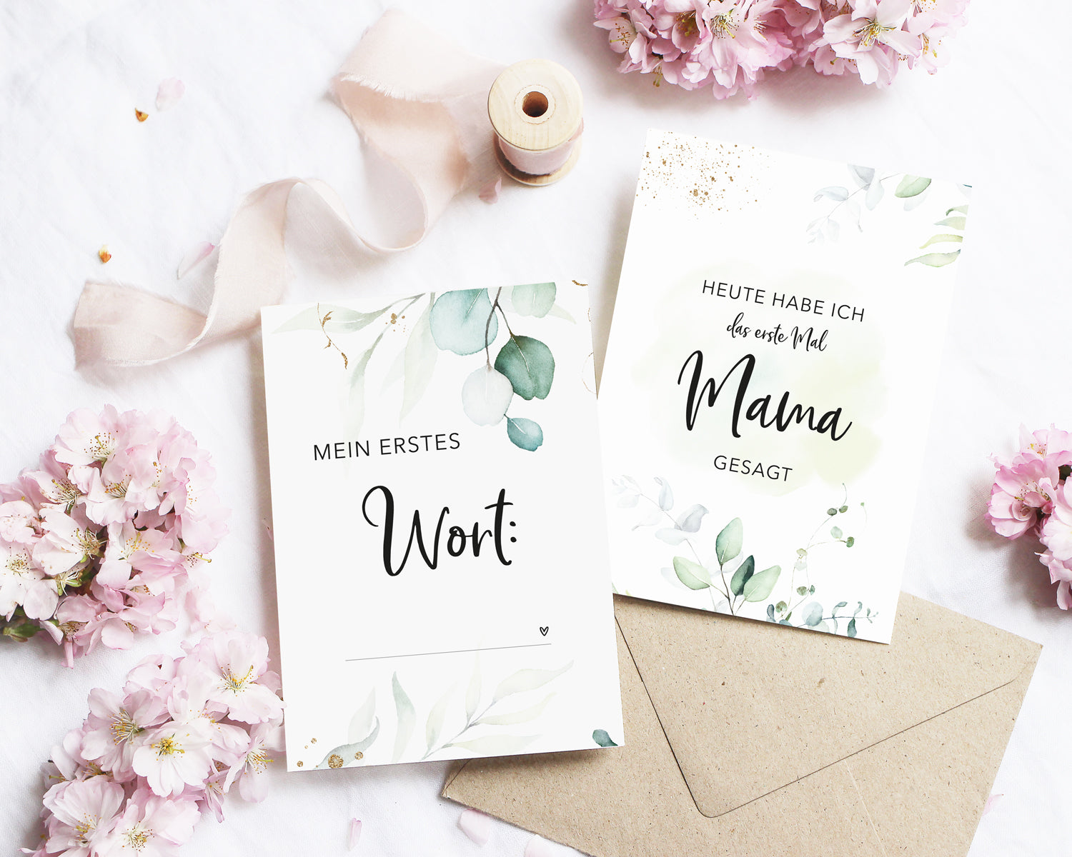 Meilensteinkarten Baby Geschenk Geburt