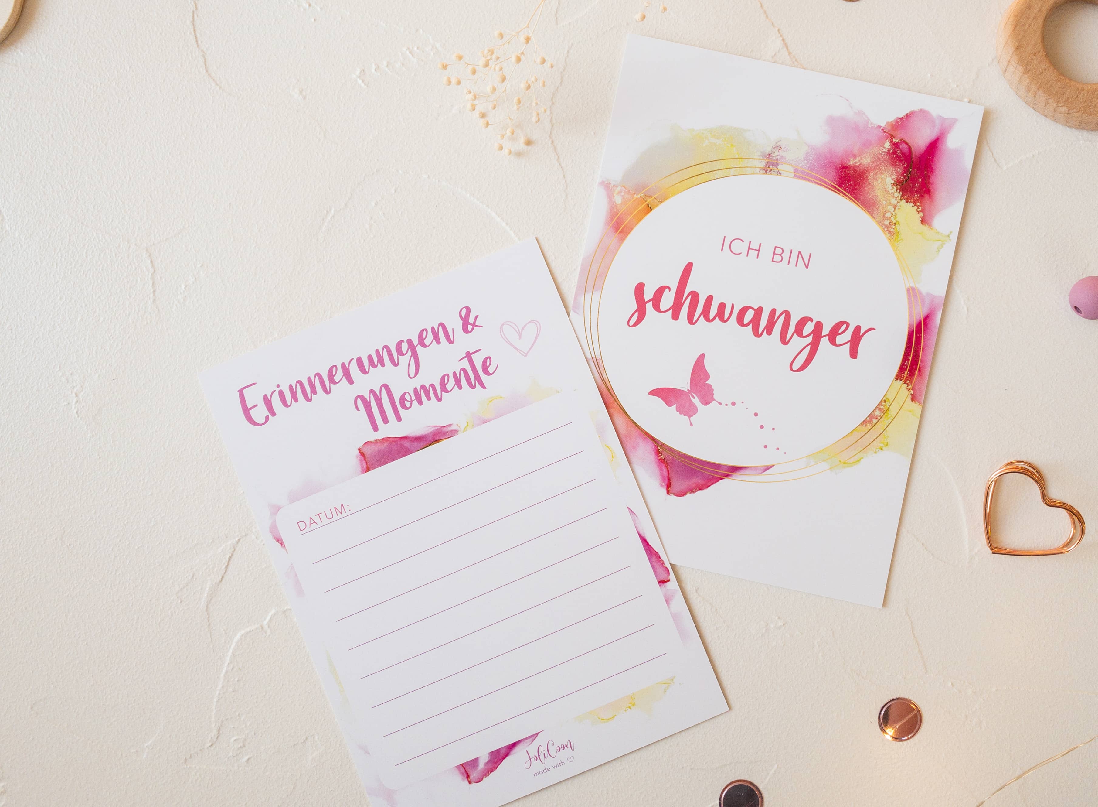 Meilensteinkarten Schwangerschaft Dream - JoliCoon
