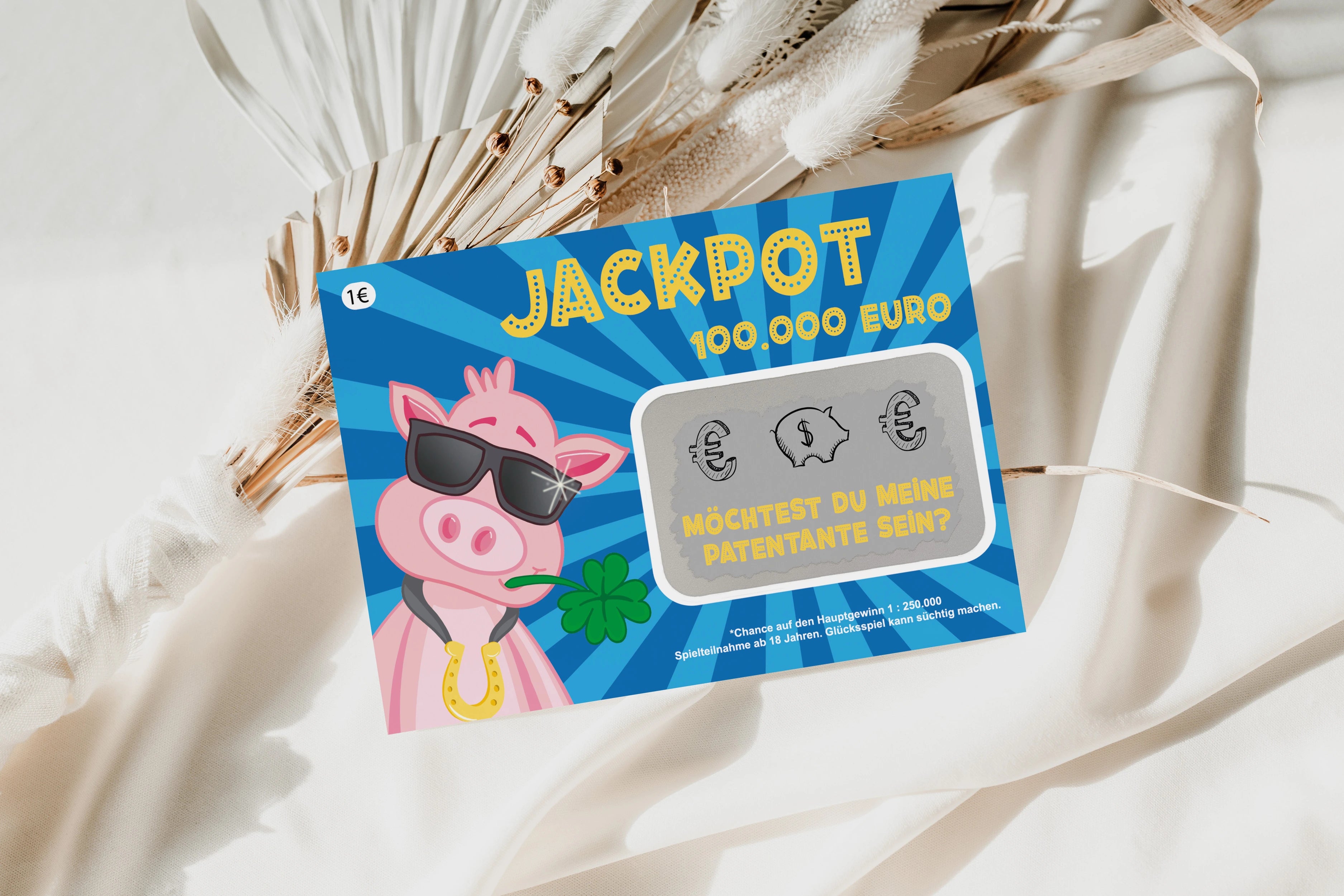 Schwangerschaft Rubbellose Jackpot