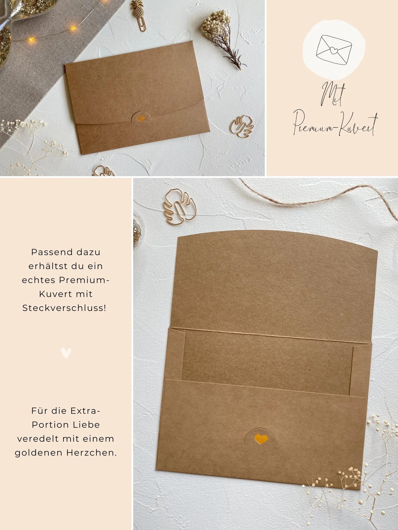 Schwangerschaft verkünden für die ganze Familie Rubbellose Golden Glamour - JoliCoon