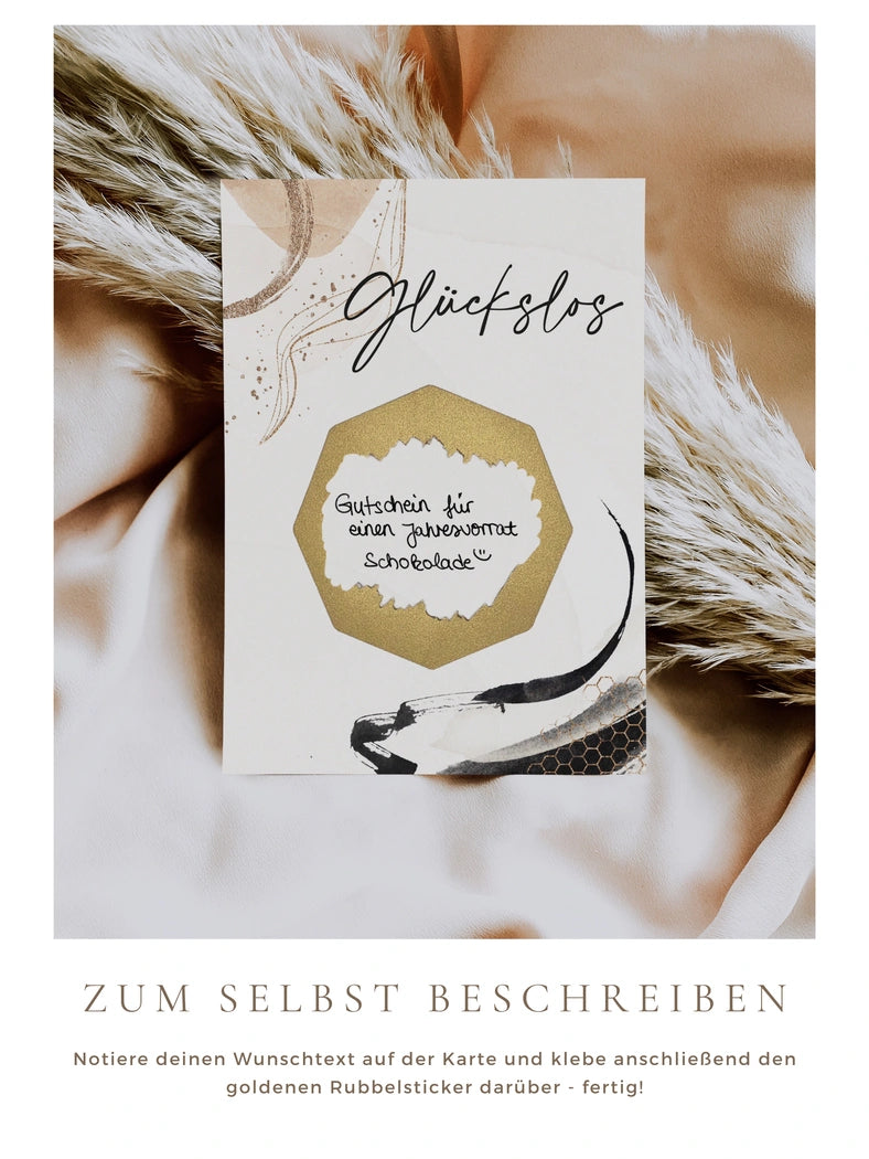 Rubbellose selber machen Luxury