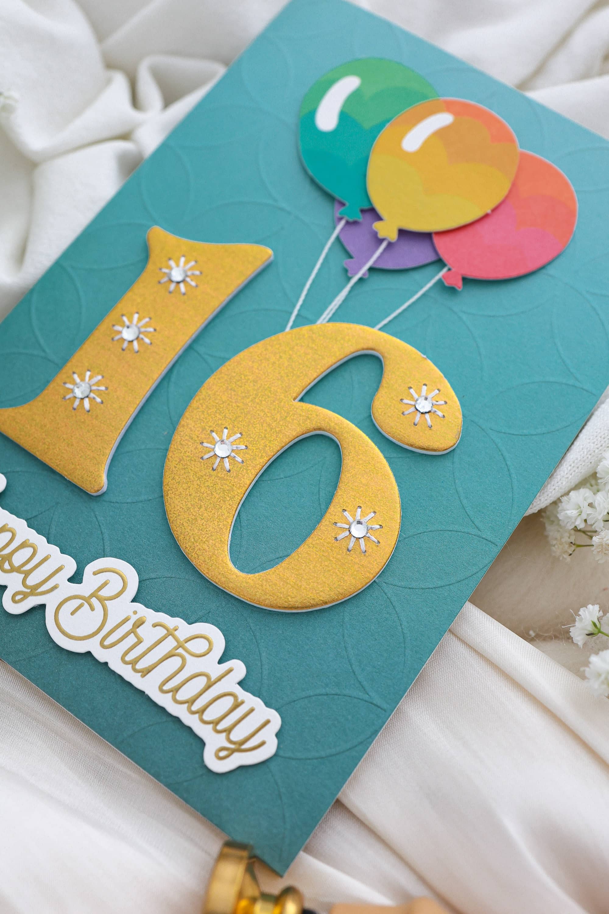 3D Geburtstagskarte 16 SIGNATURE