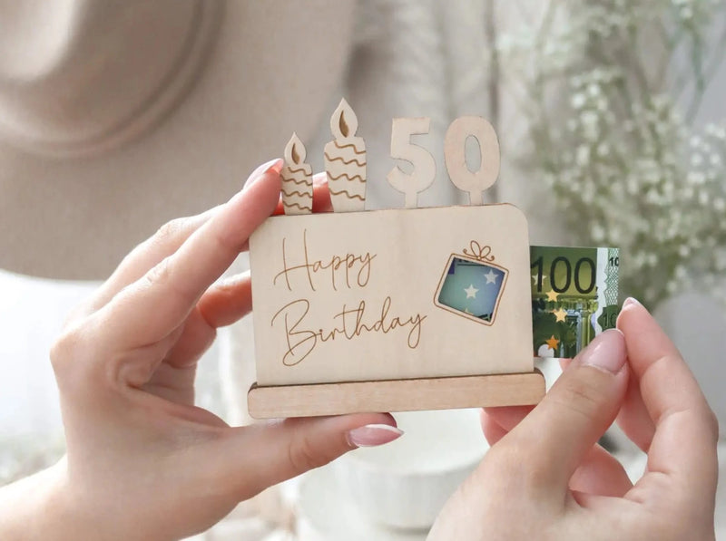 Geldgeschenk 50 Geburtstag