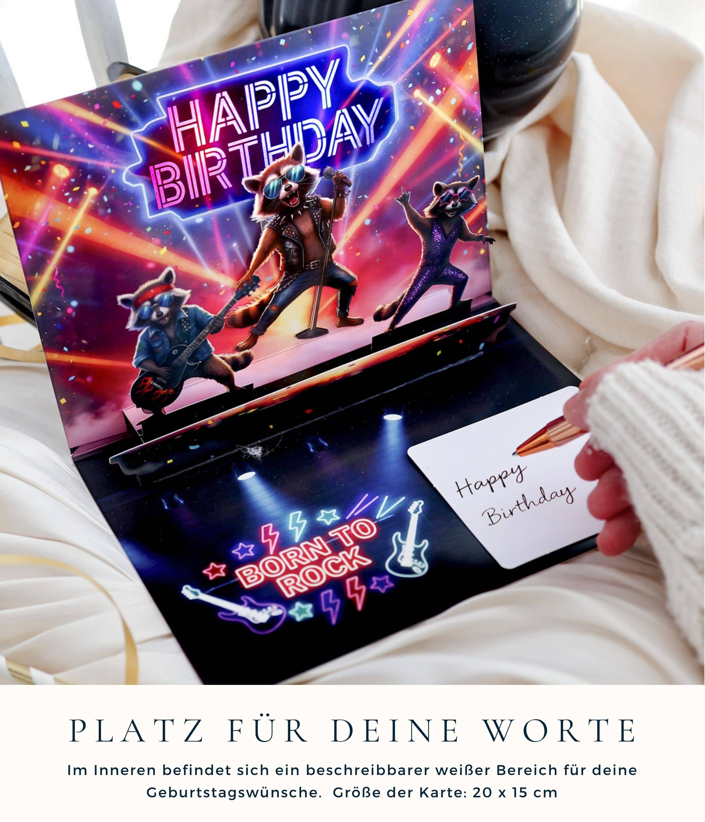 Pop up Geburtstagskarte
