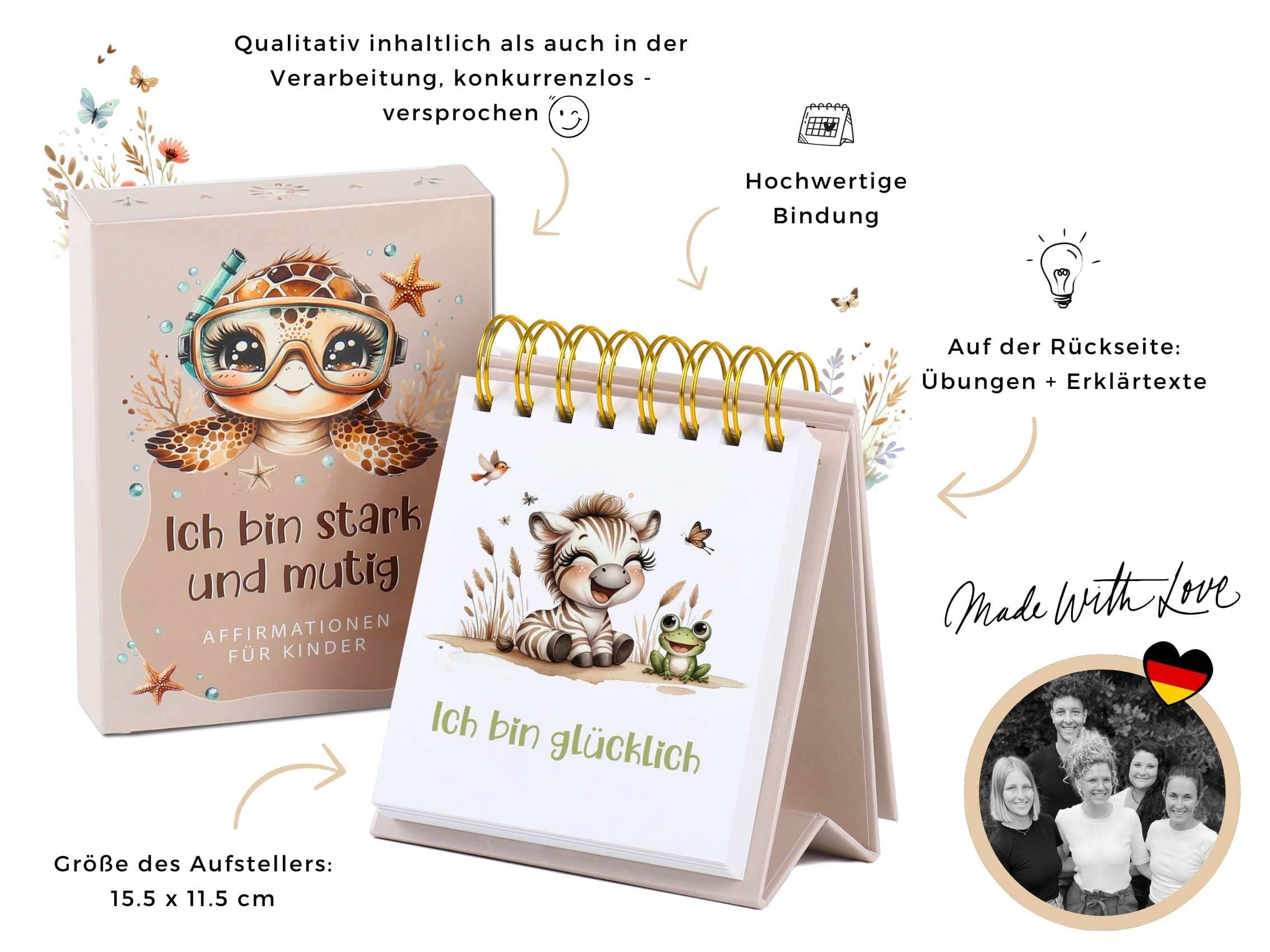 Affirmationskalender für Kinder