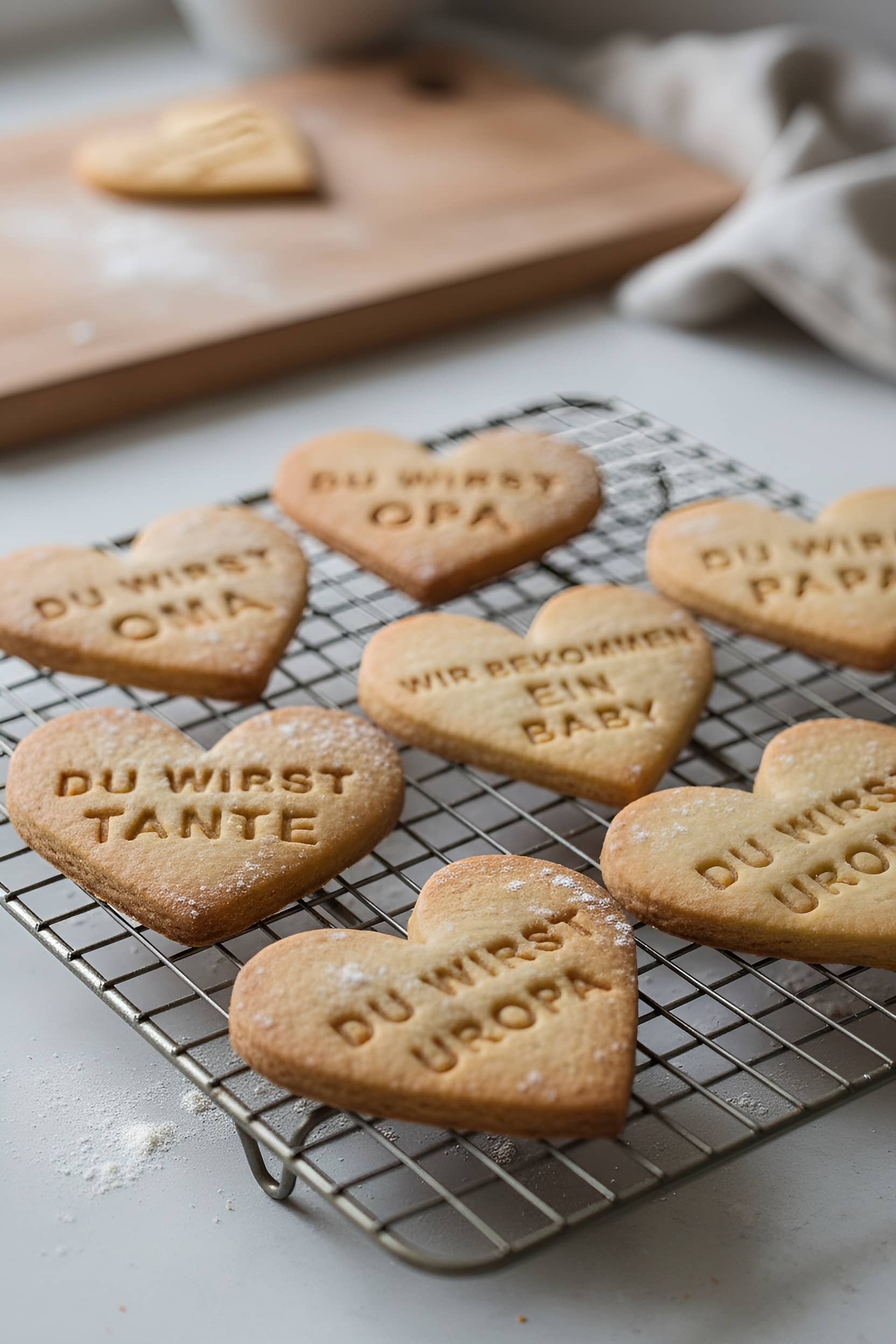 Schwangerschaft verkünden Keksausstecher
