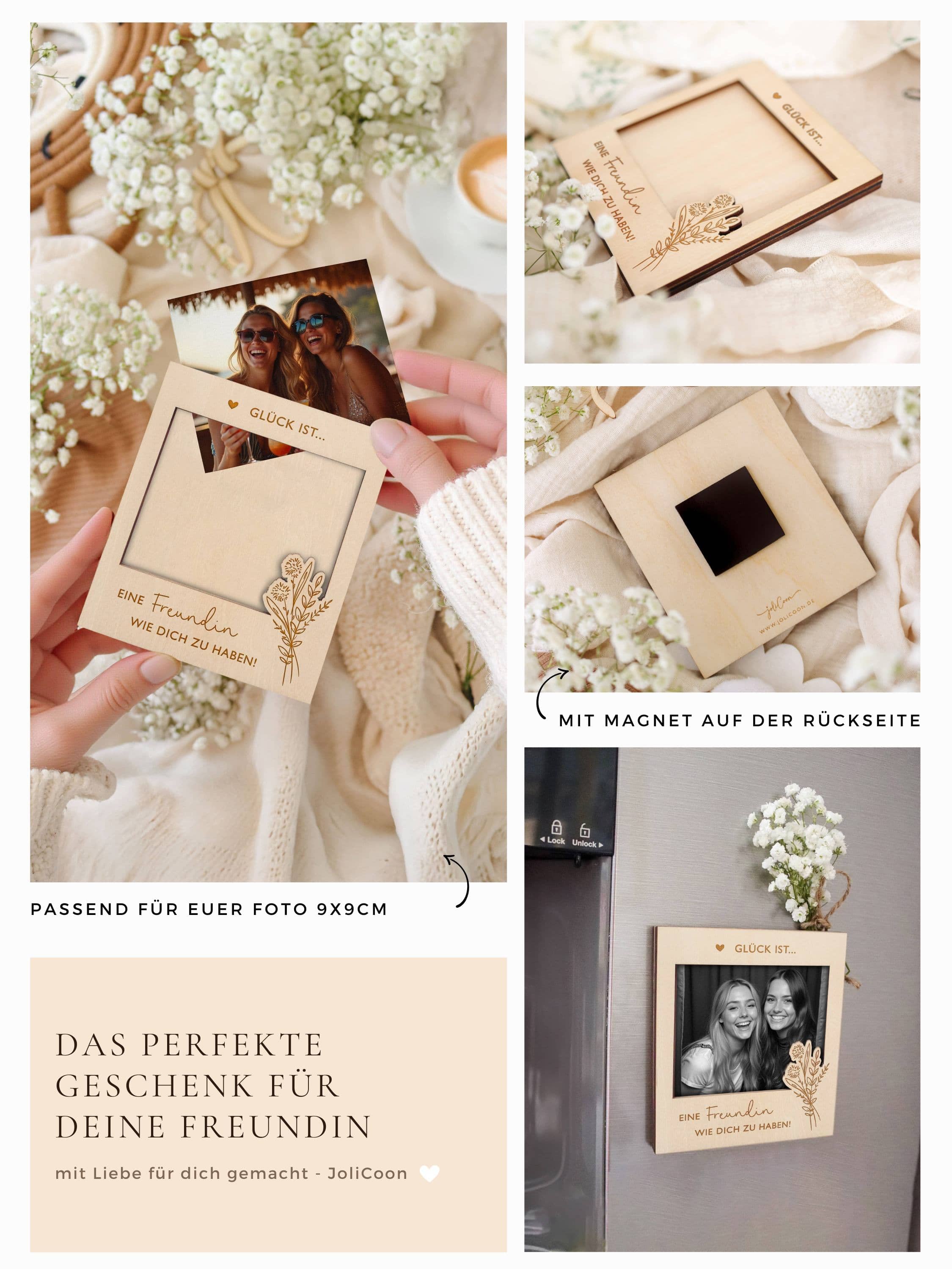 Freundin Geschenk Bilderrahmen