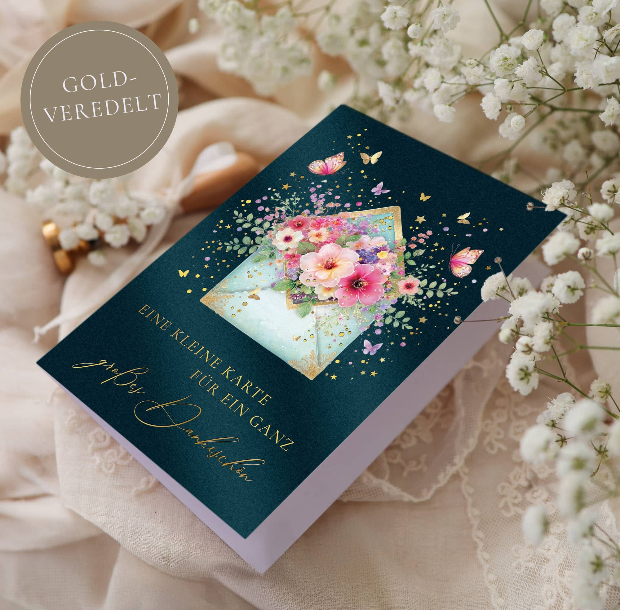 Dankeschön Karte STARDUST