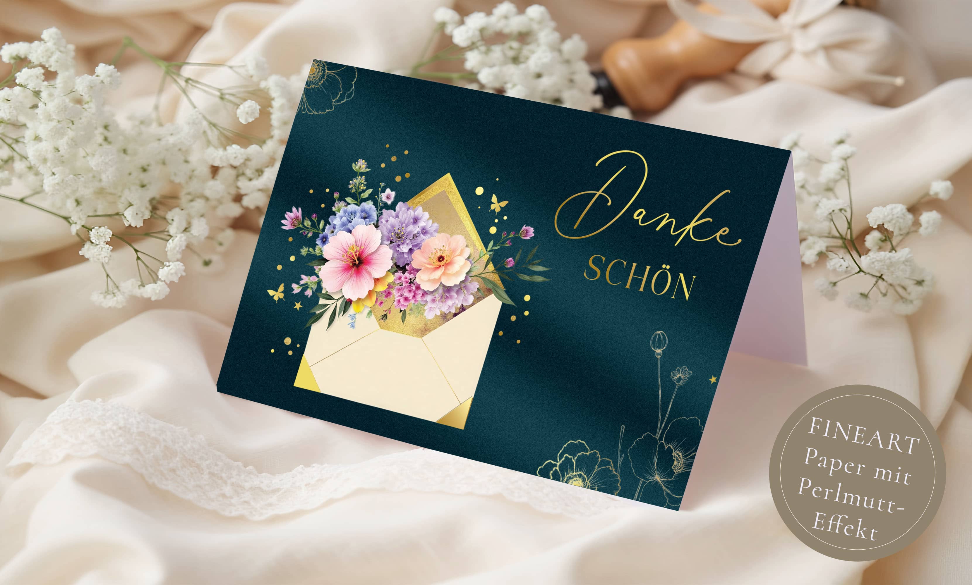 Dankeschön Karte ELEGANT