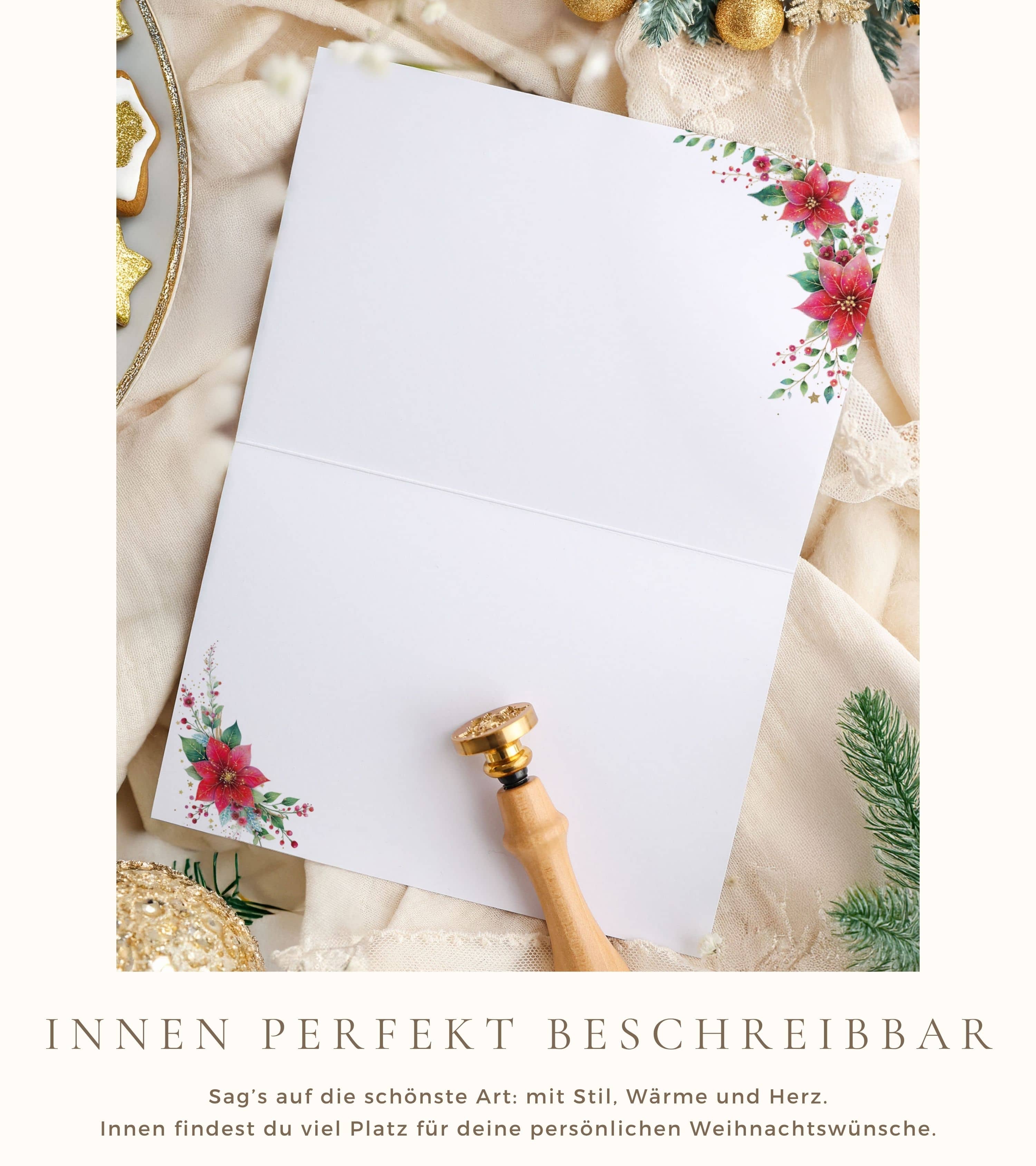 Weihnachtskarte STARDUST All I want for Christmas is You