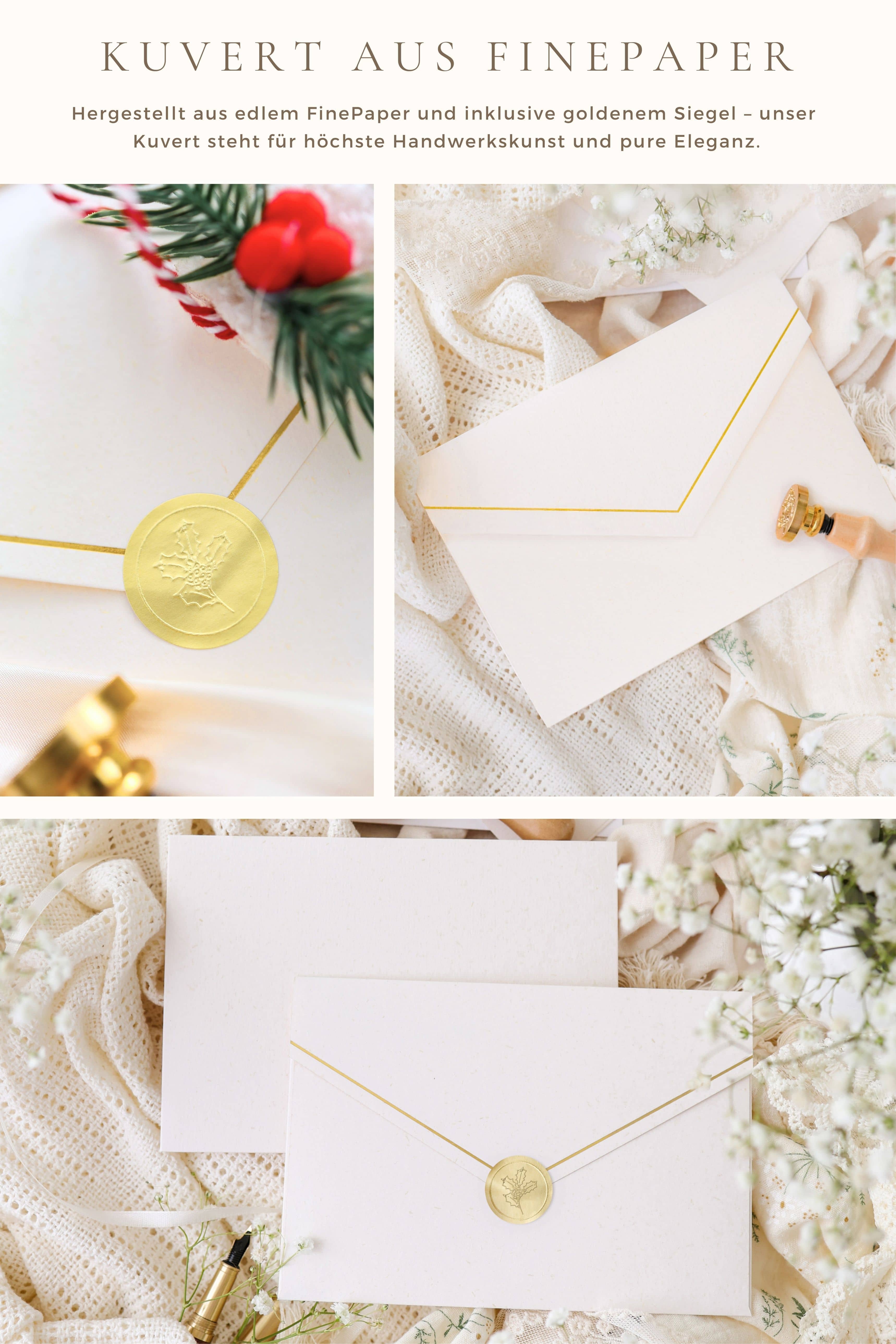 3D Weihnachtskarte SIGNATURE Schlitten