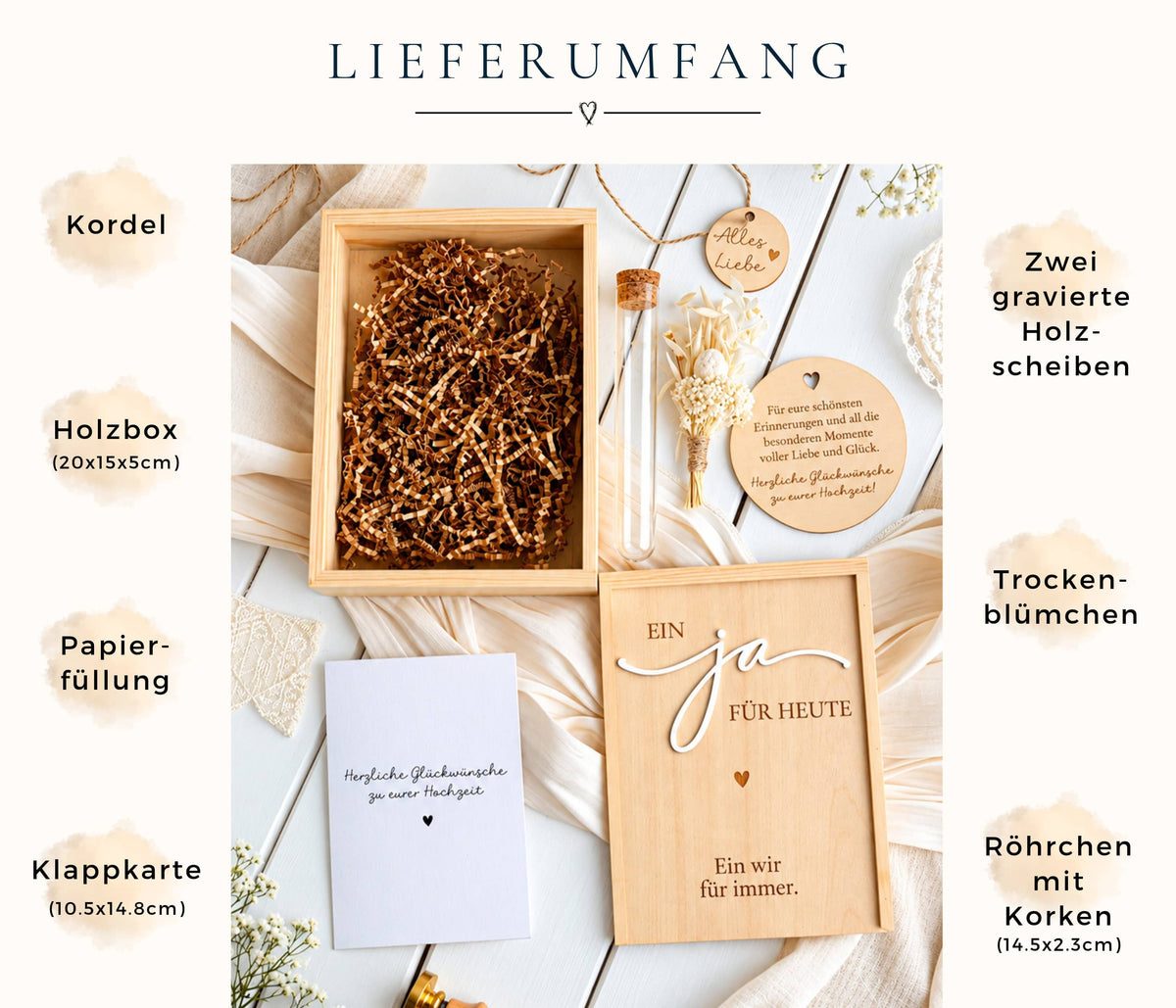 Hochzeitsgeschenk für Brautpaar