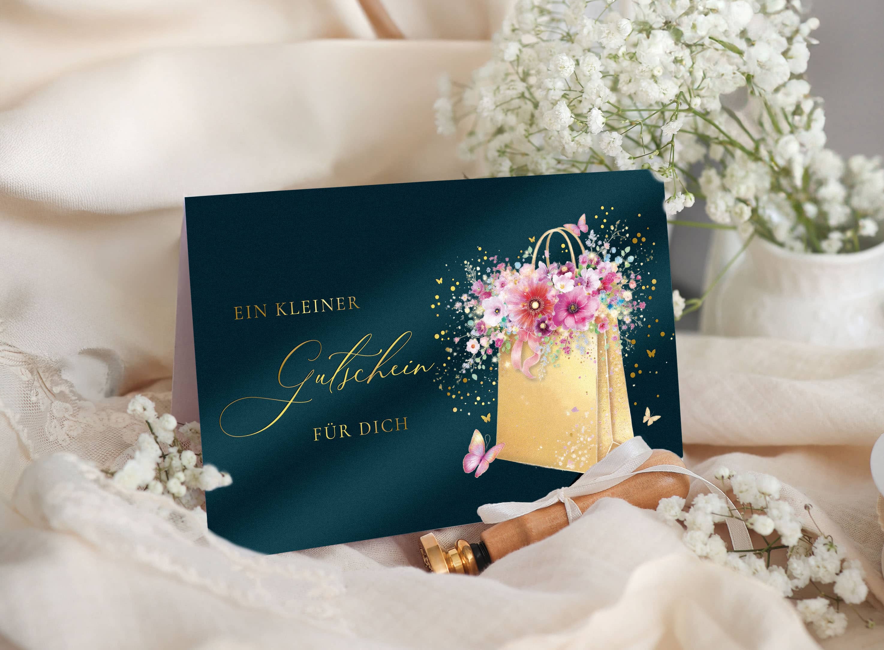 Ein kleiner Gutschein Karte STARDUST