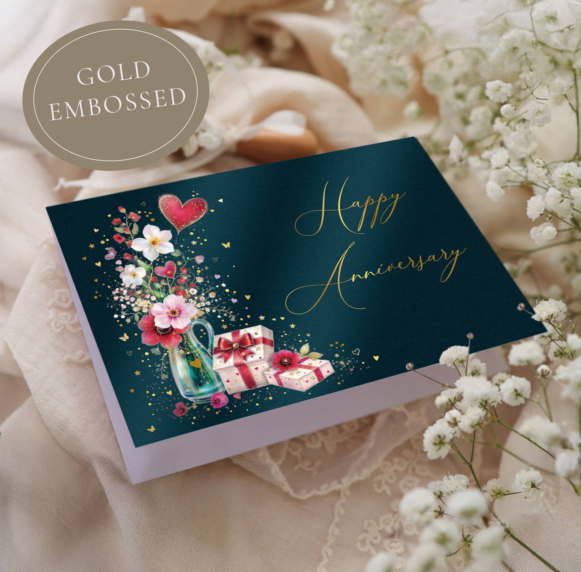 Happy Anniversary Karte STARDUST