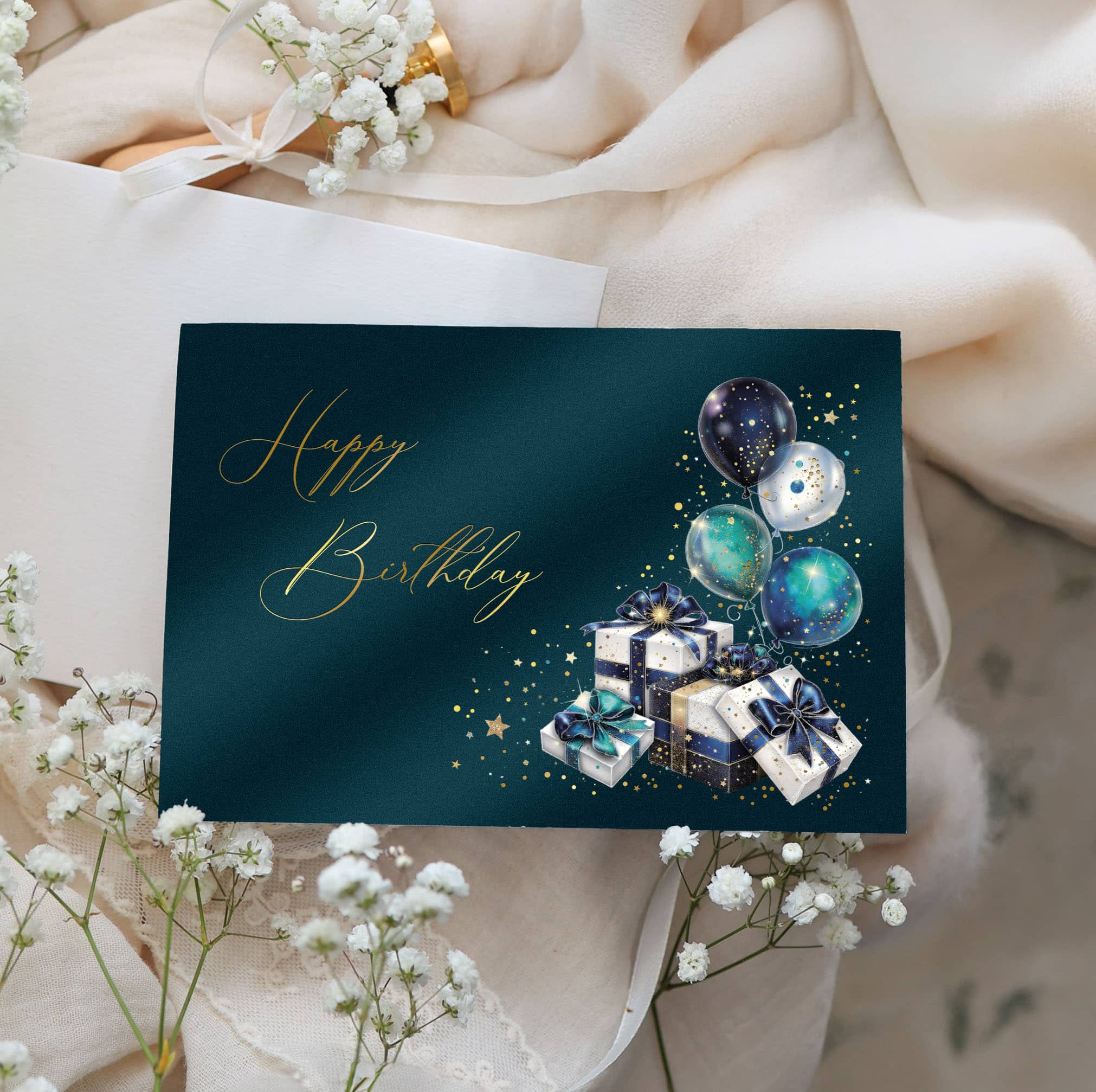 Geburtstagskarte STARDUST Gifts