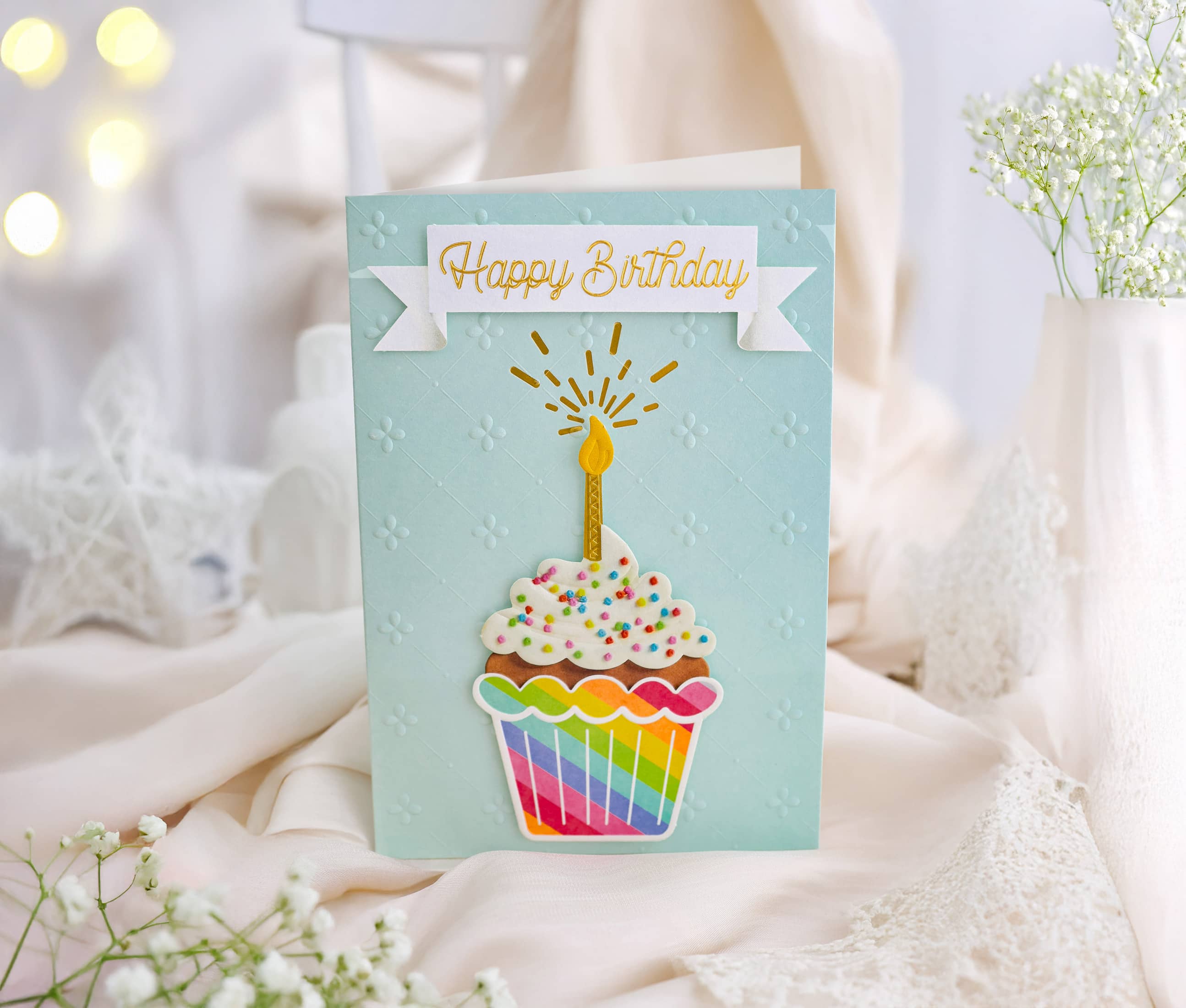 3D Geburtstagskarte SIGNATURE Cupcake
