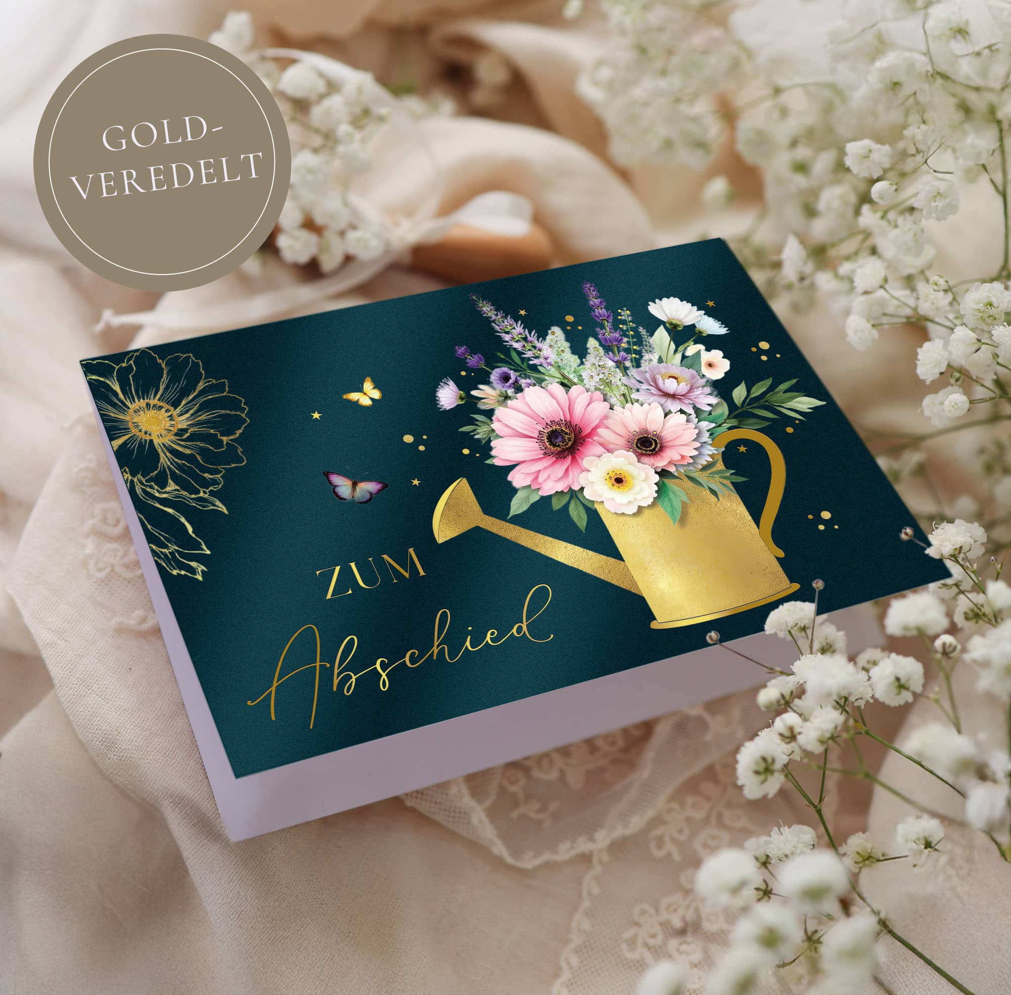 Abschiedskarte ELEGANT