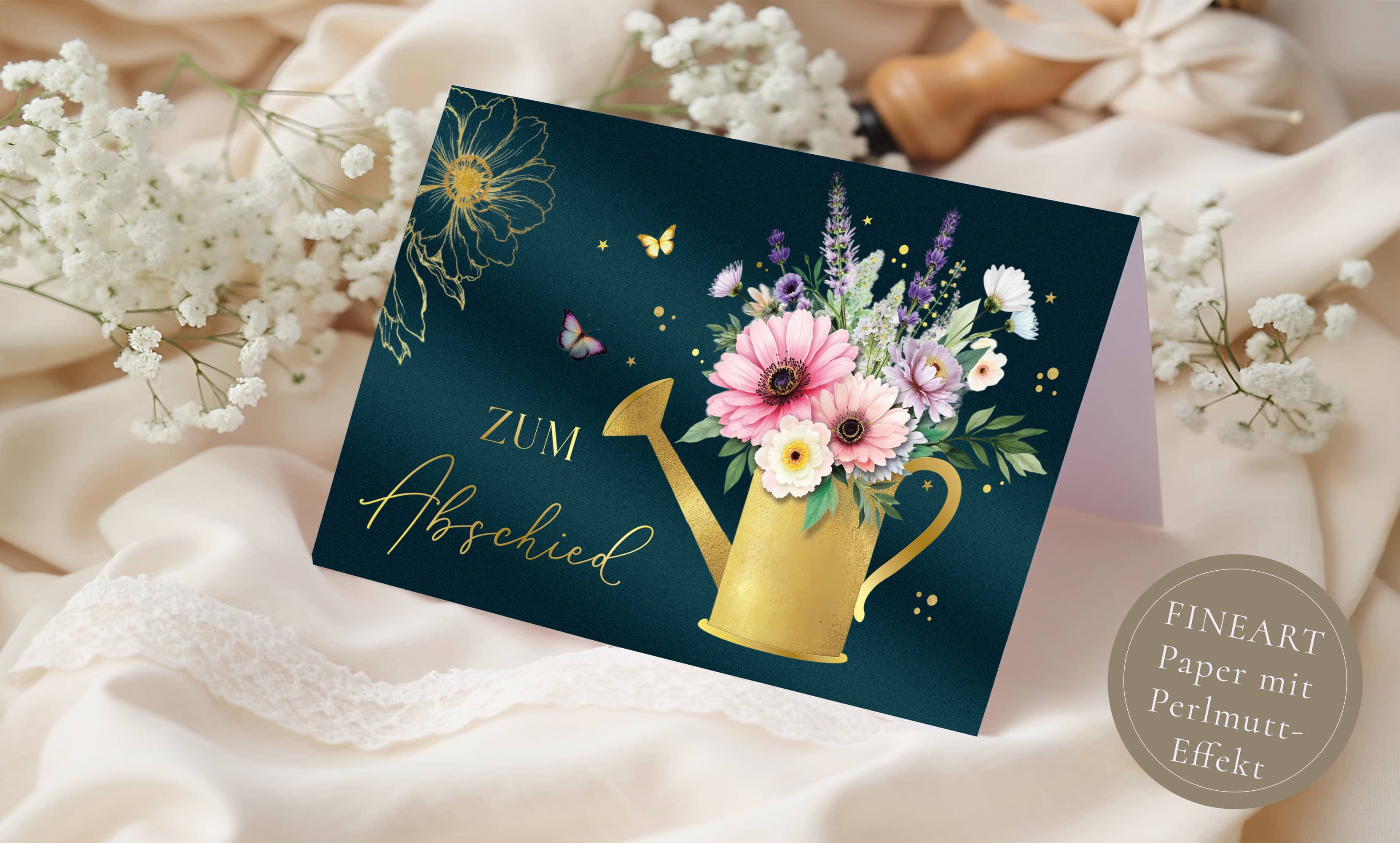 Abschiedskarte ELEGANT