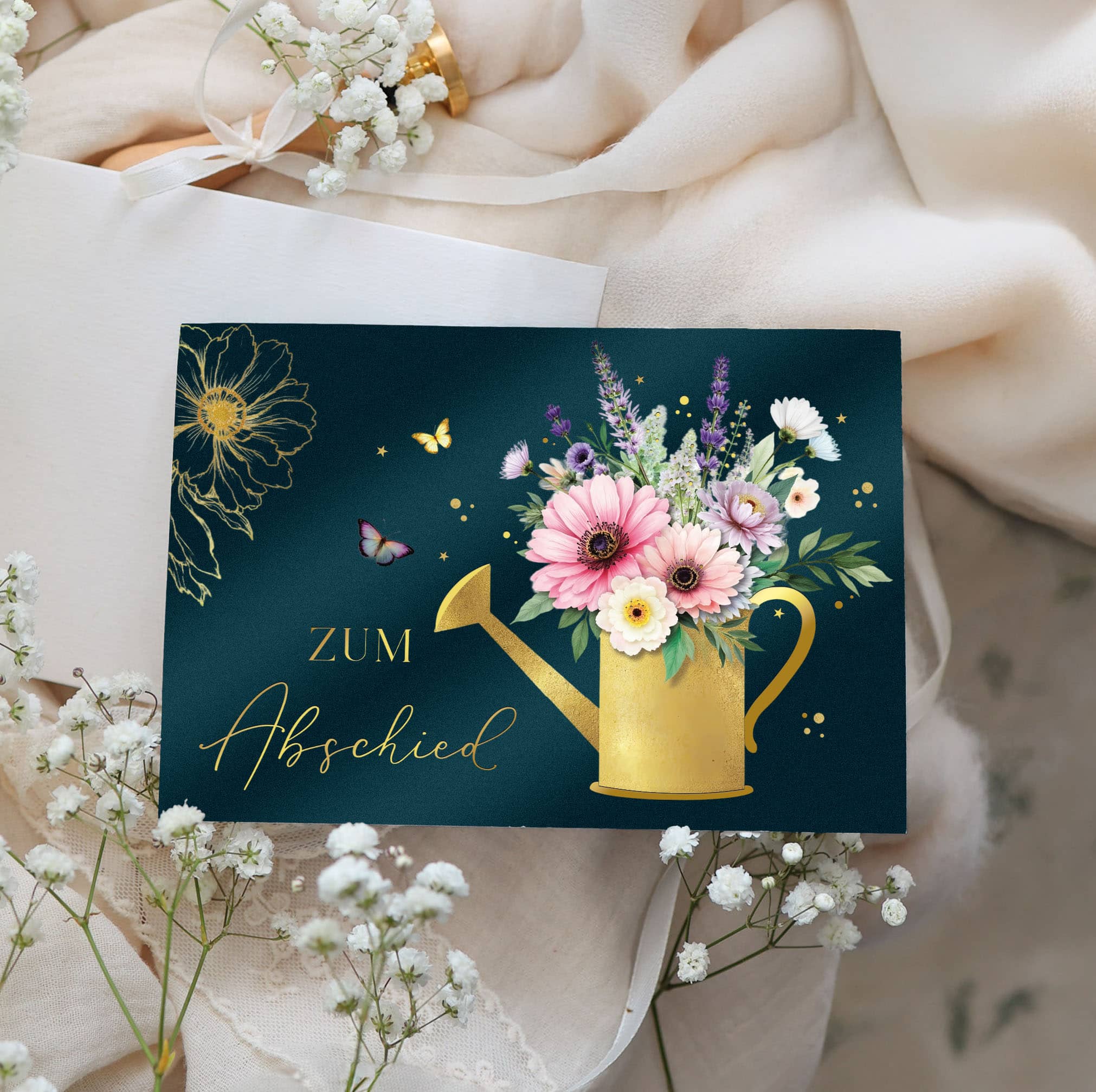 Abschiedskarte ELEGANT