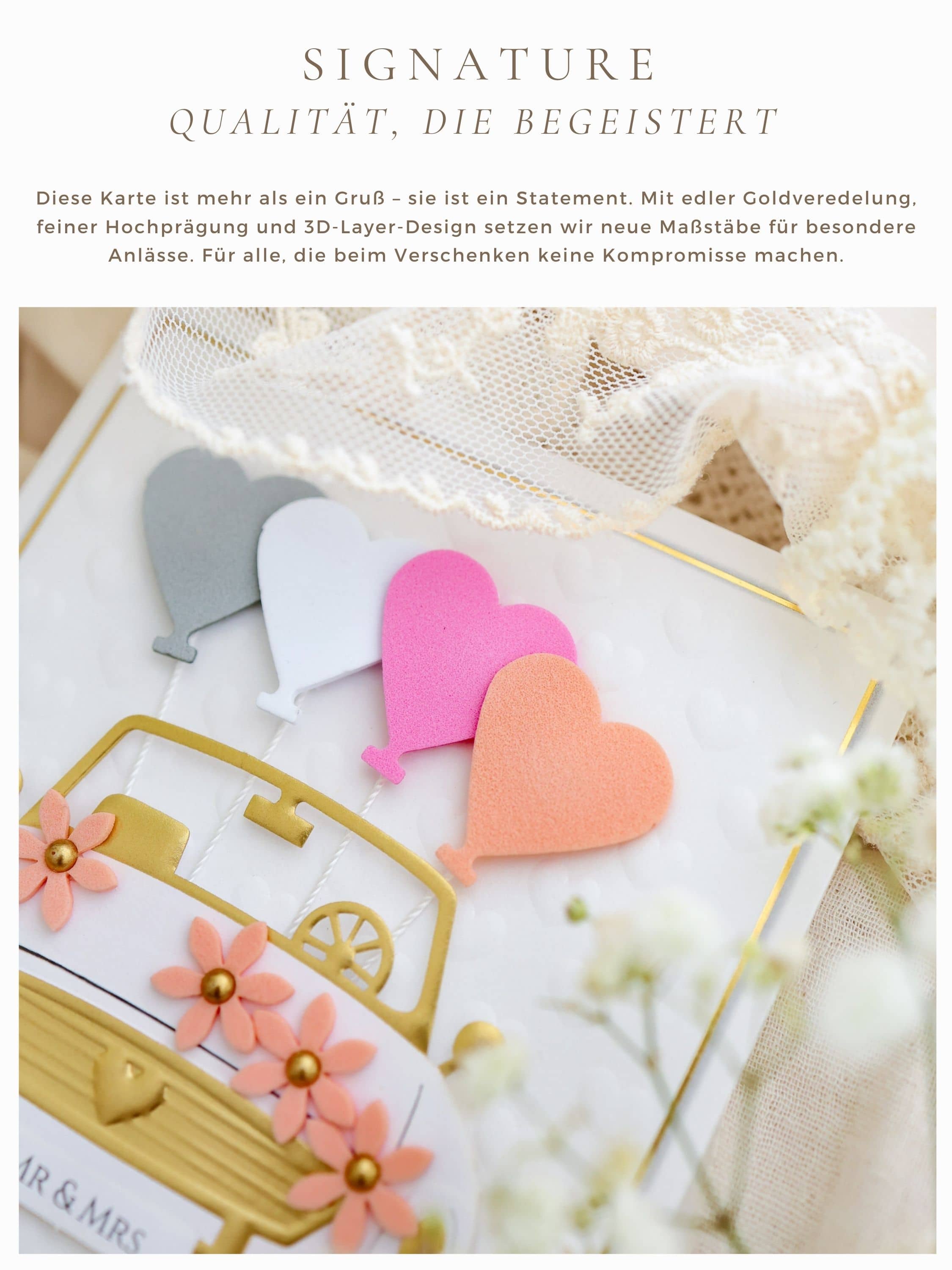 Hochzeitskarte SIGNATURE
