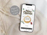 Digital Christmas Card personalisable - Ecard Merry Christmas