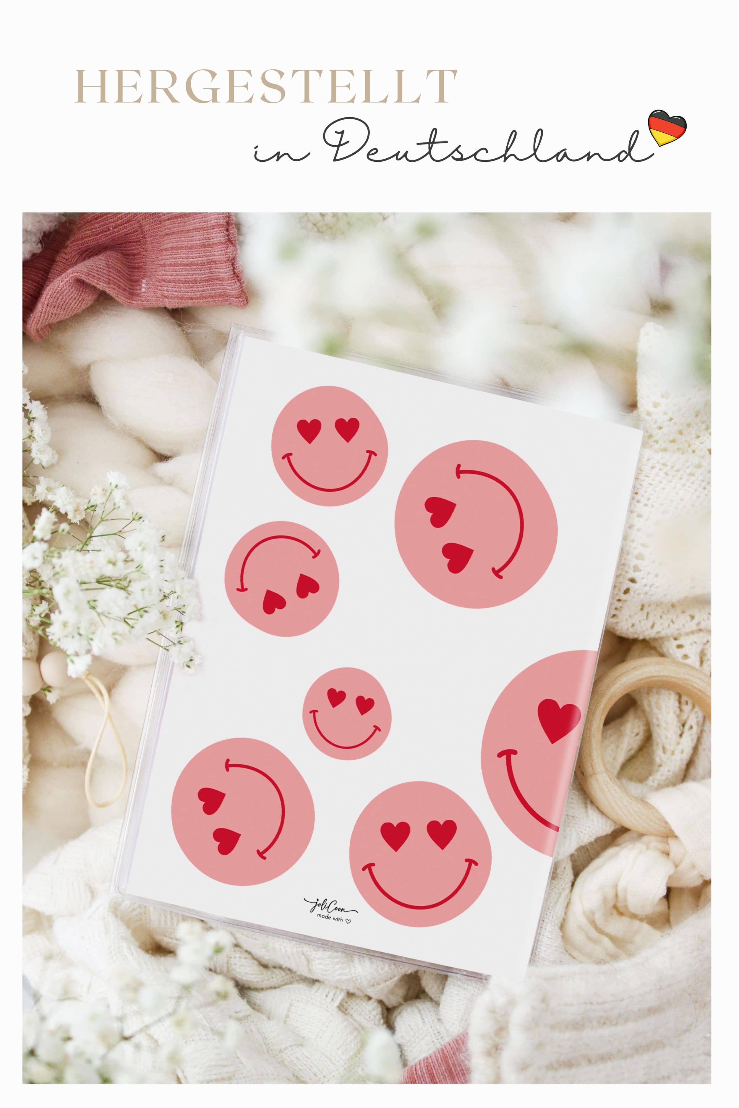 Mutterpasshülle personalisiert Happy Smile Love