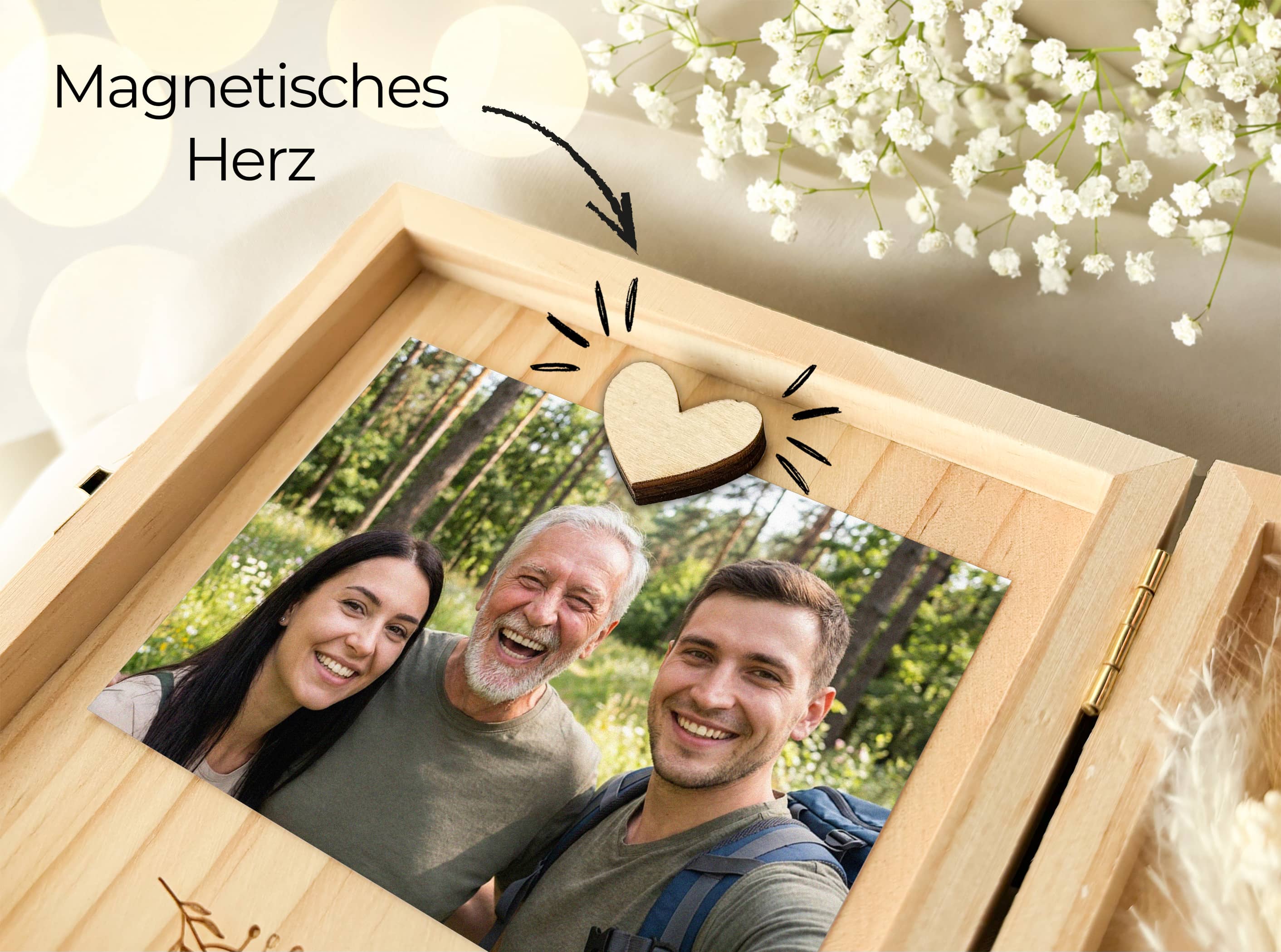 Onkel Geschenk Holzbox