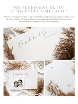 Quieres ser mi testigo - tarjeta de madera grabada