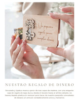 Regalo de dinero para cumplir deseos