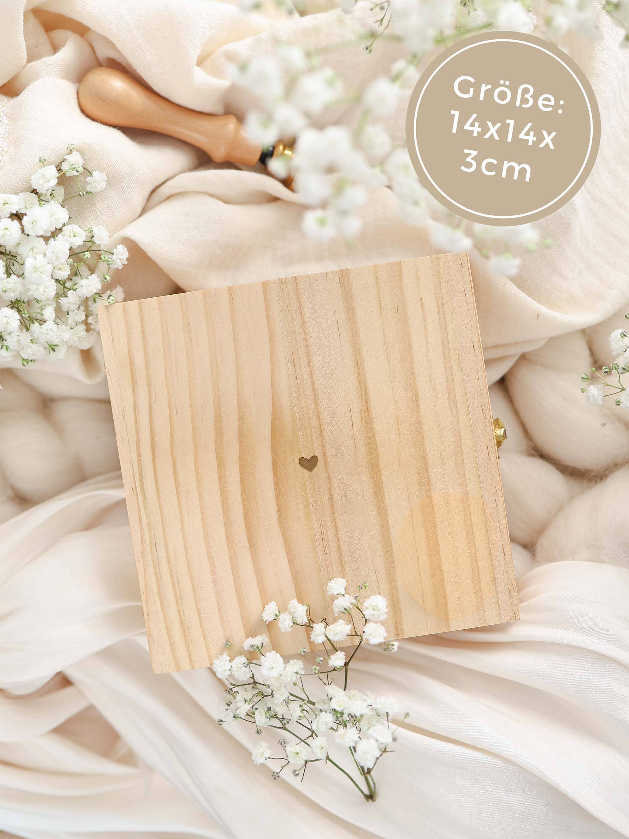 Tante Geschenk Holzbox